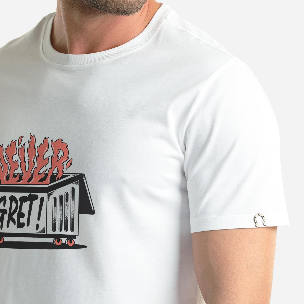 Tshirt Never Regret Erkek