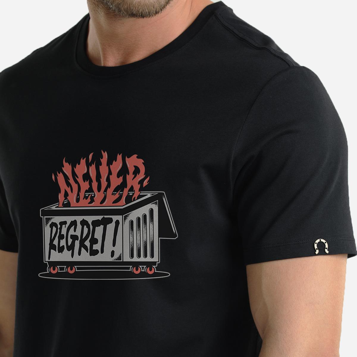Tshirt Never Regret Erkek