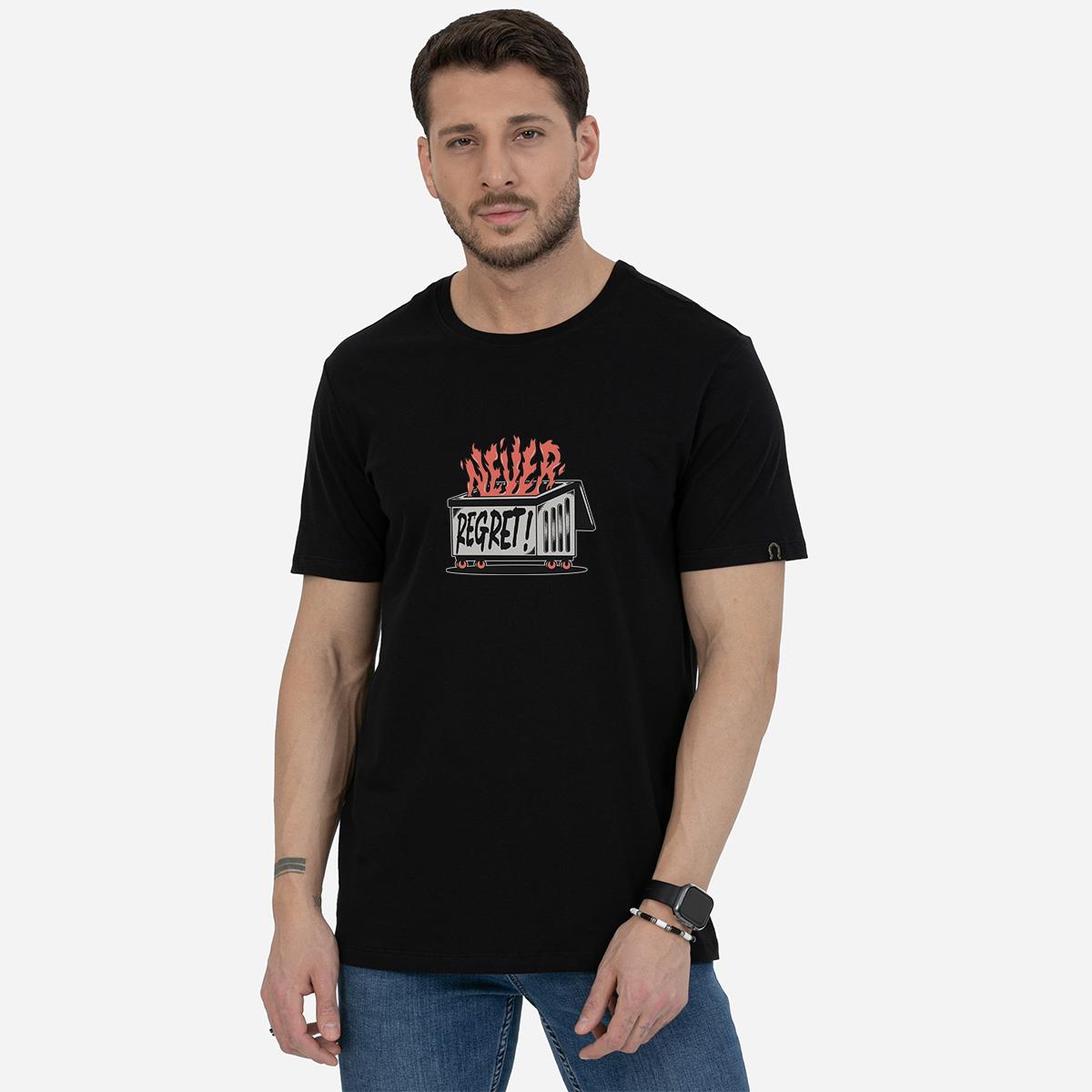 Tshirt Never Regret Erkek