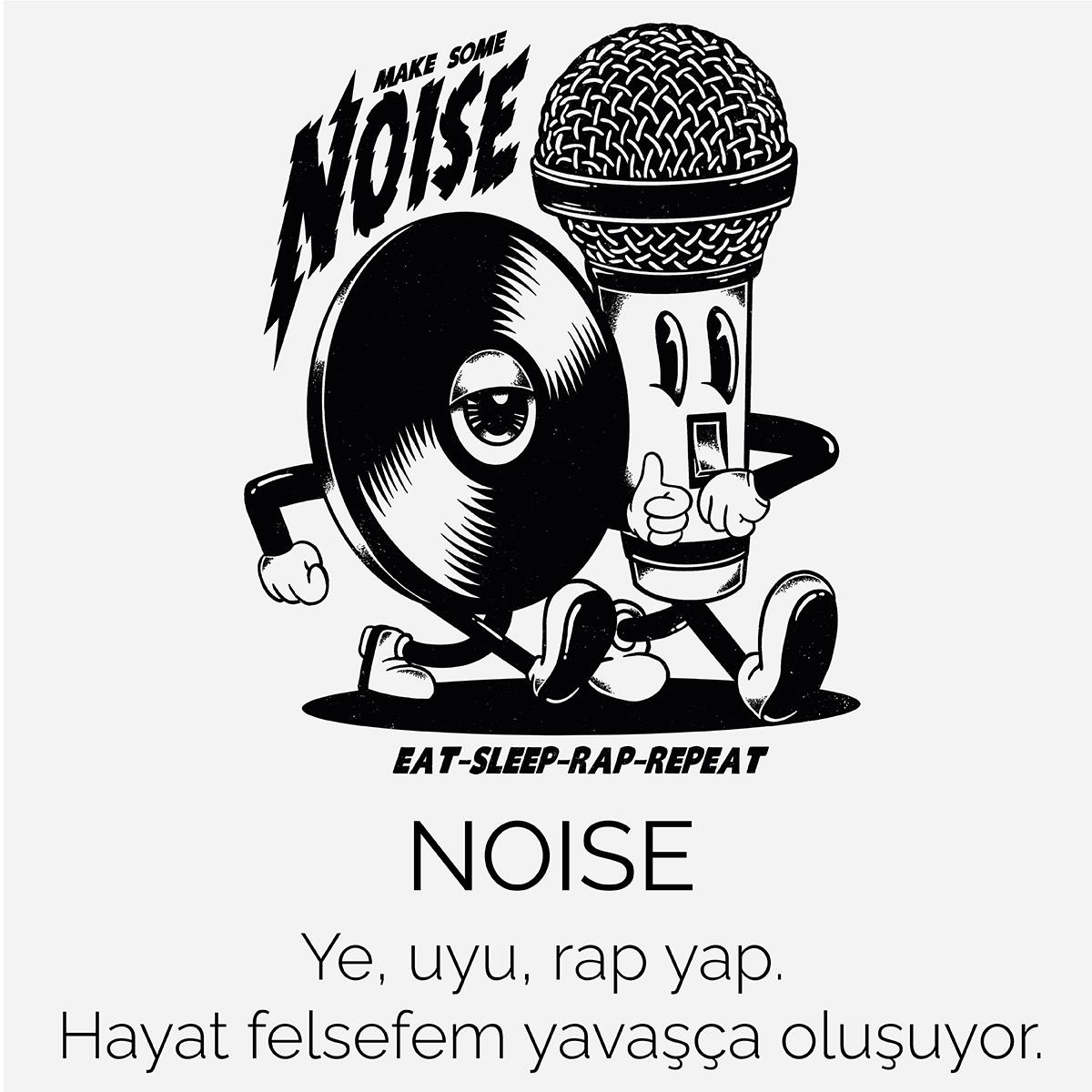 Tshirt Noise Erkek