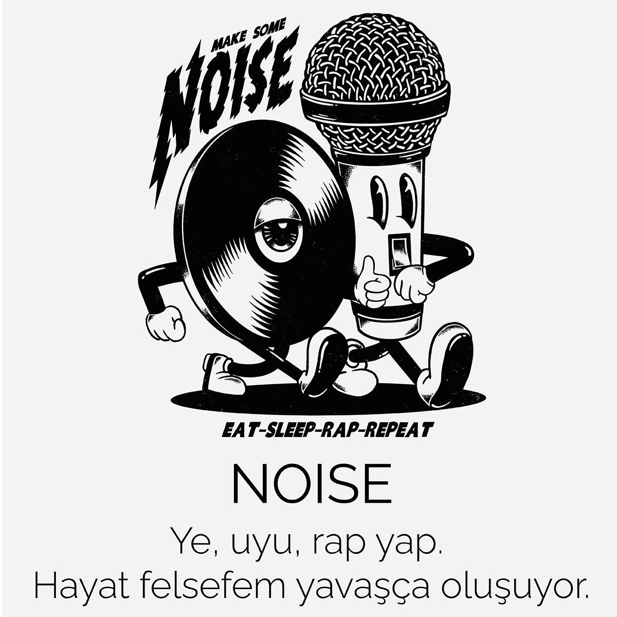 Tshirt Noise Kadın