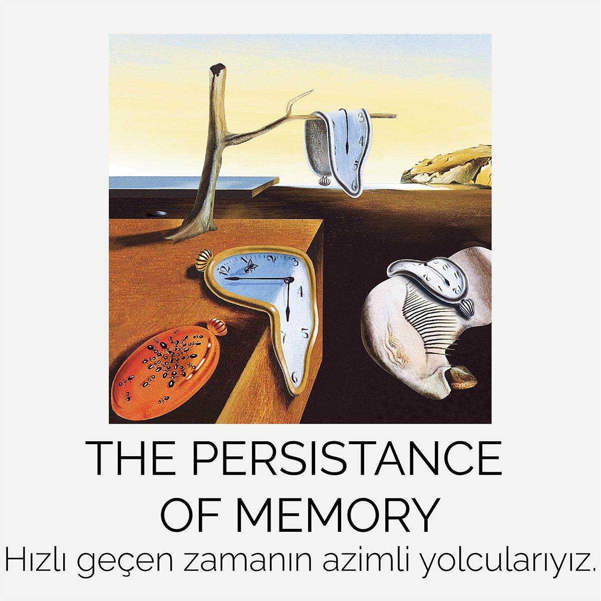 Tshirt The Presistance Of Memory Kadın