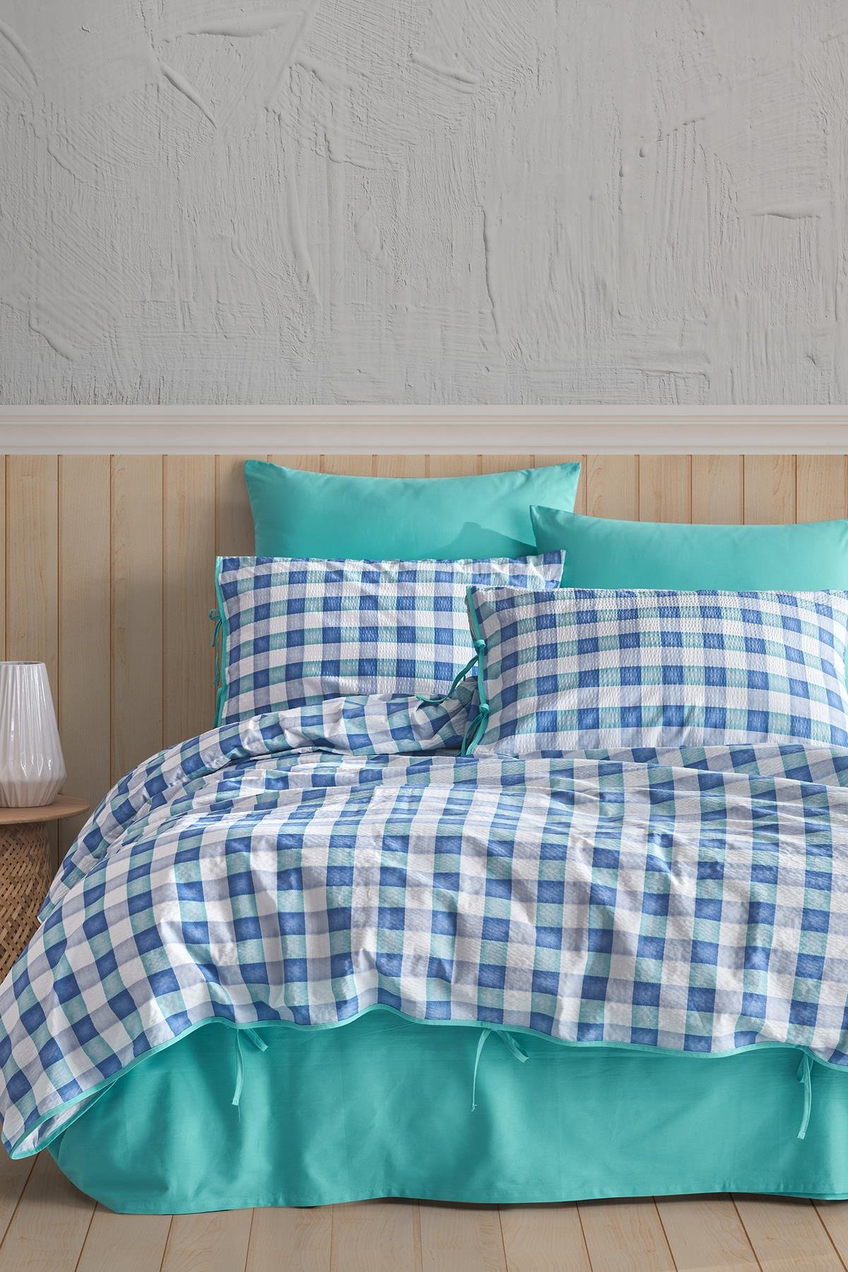 Go Free Tek Kişilik Nevresim Takımı - Mavi