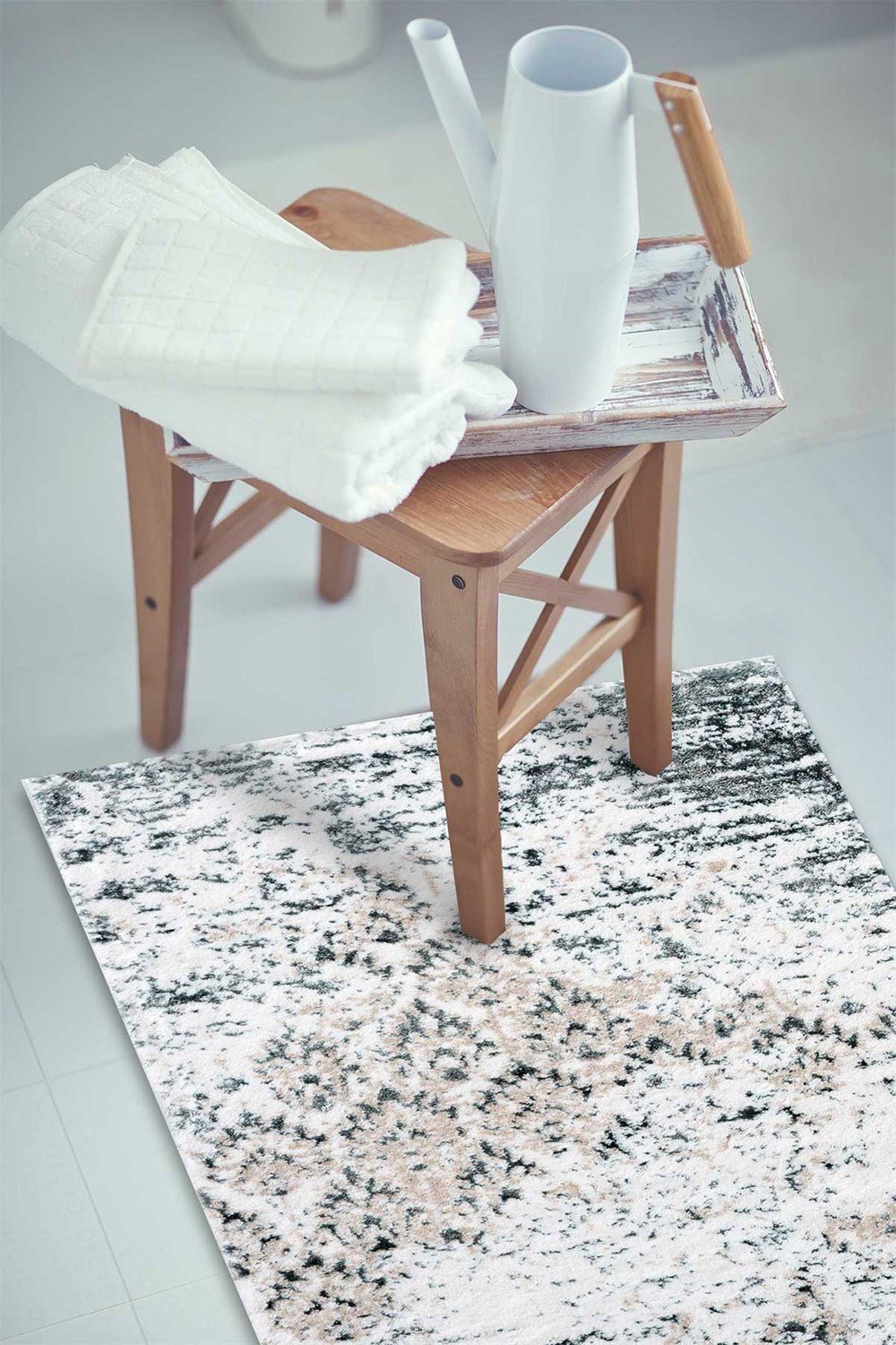 HCW Ares Pamuk Viskon Banyo Paspası 70x120 Aqua
