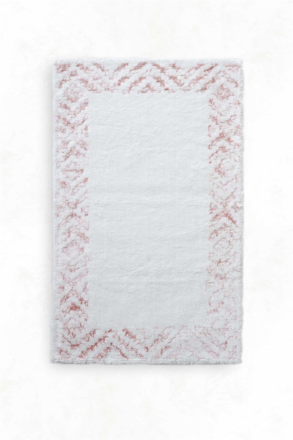 HCW Hermes Pamuk Viskon Banyo Paspası 70x120 Pudra