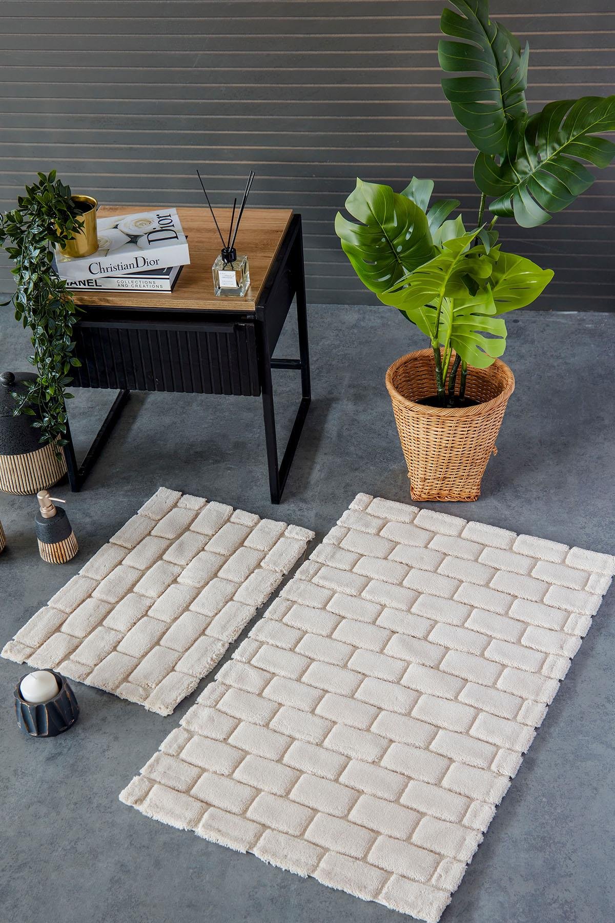 Wall Paspas Seti Bej / 40x60-60x100 cm