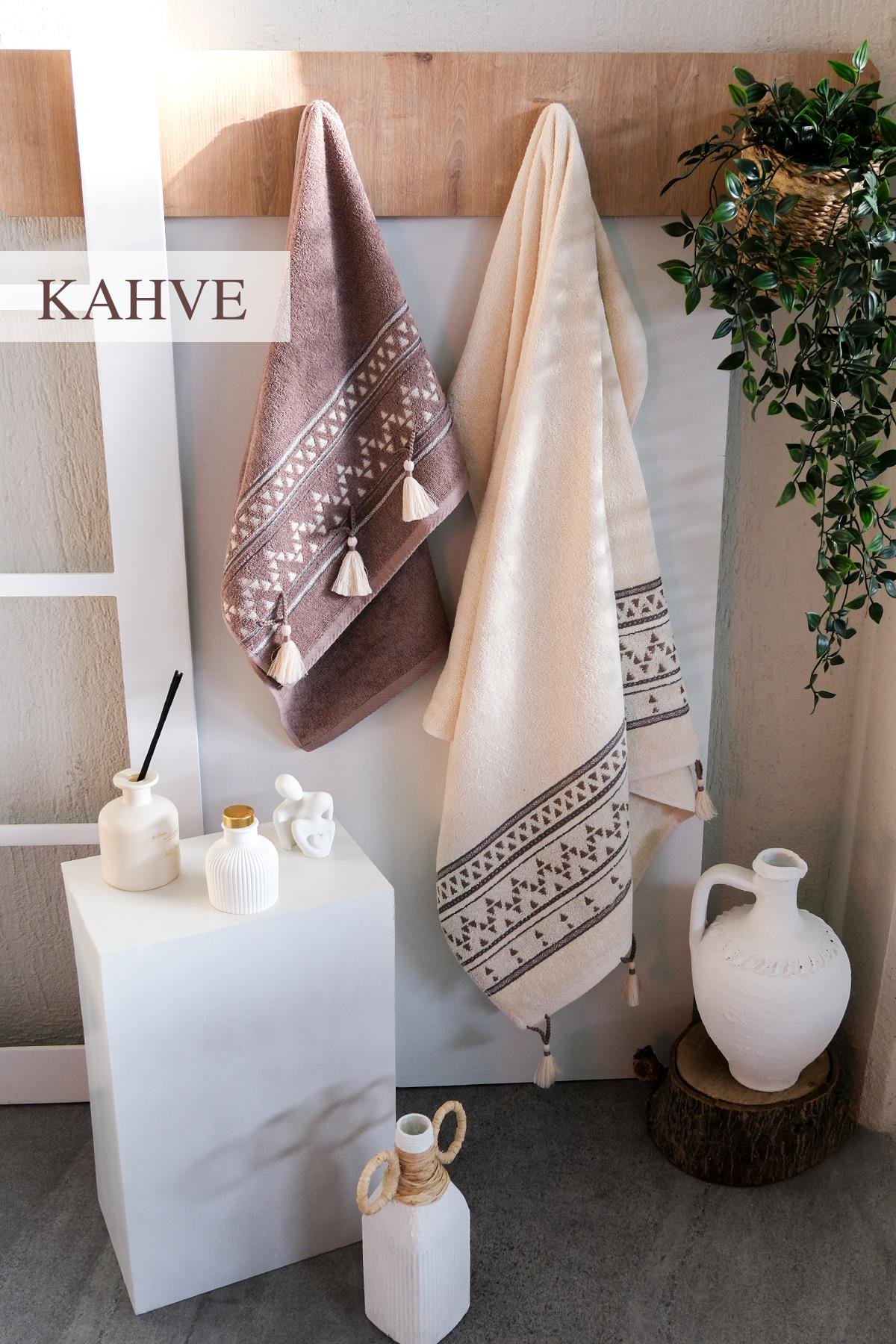 Keops 50x90 cm 5'Lİ Havlu Seti