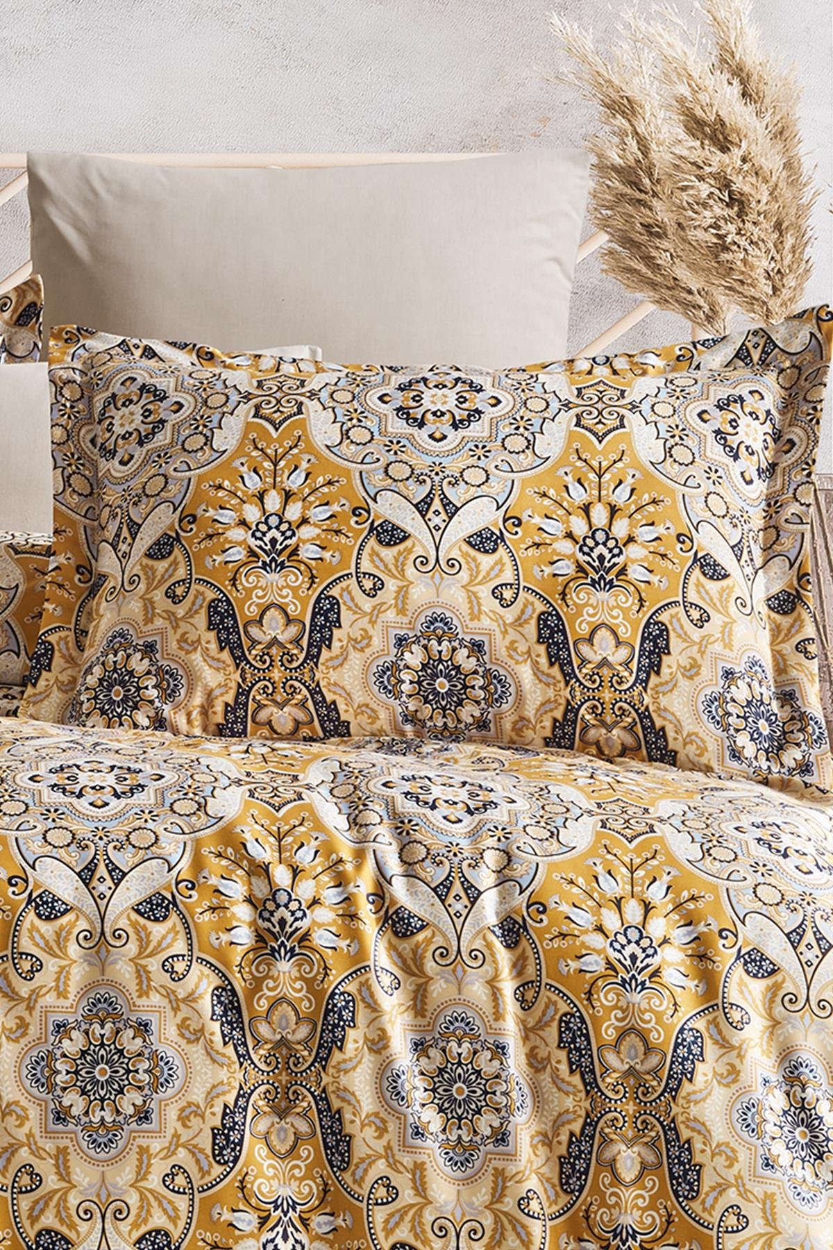 Pamuk Saten Çift Kişilik Nevresim Takımı - La Maison Hardal