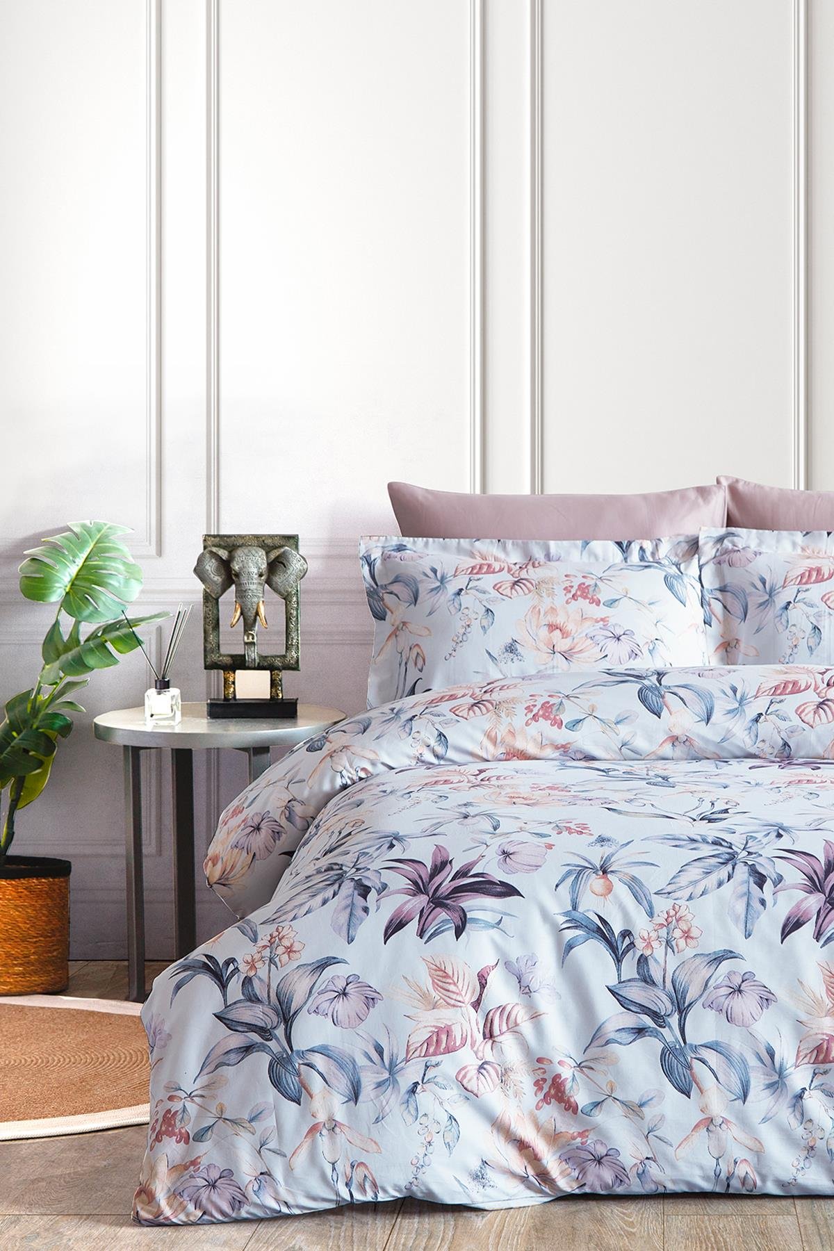 Pamuk Saten Çift Kişilik Nevresim Takımı - Rhapsody