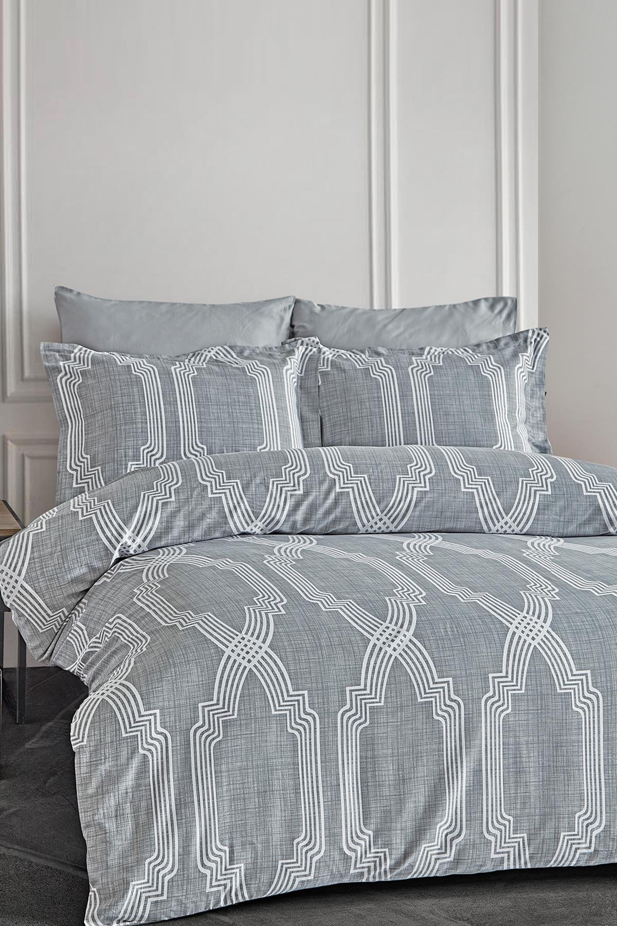 Pamuk Saten Çift Kişilik Nevresim Takımı - Exxen Antra