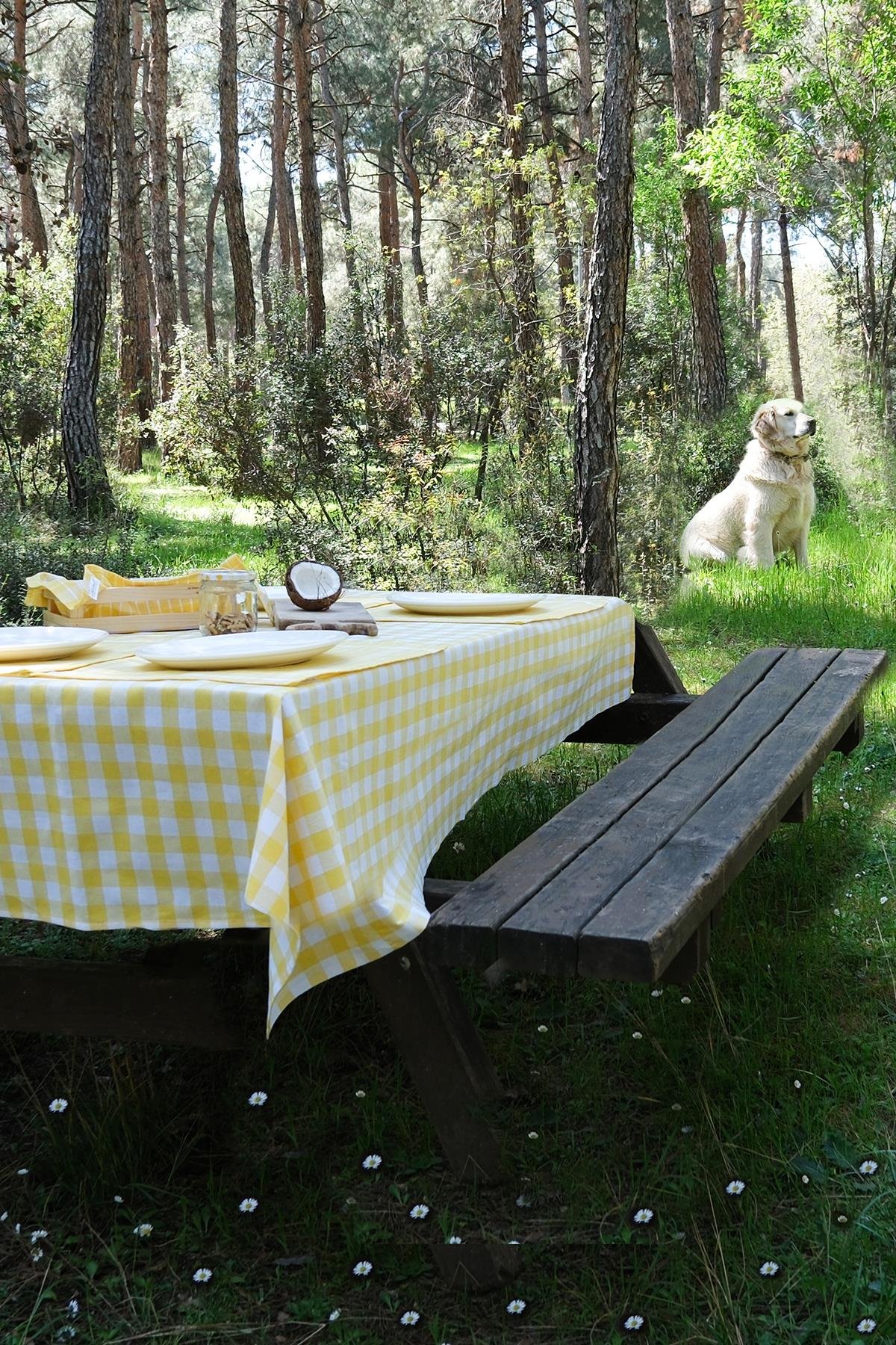 Piknik & Sofra Seti / Happy Days - Sarı