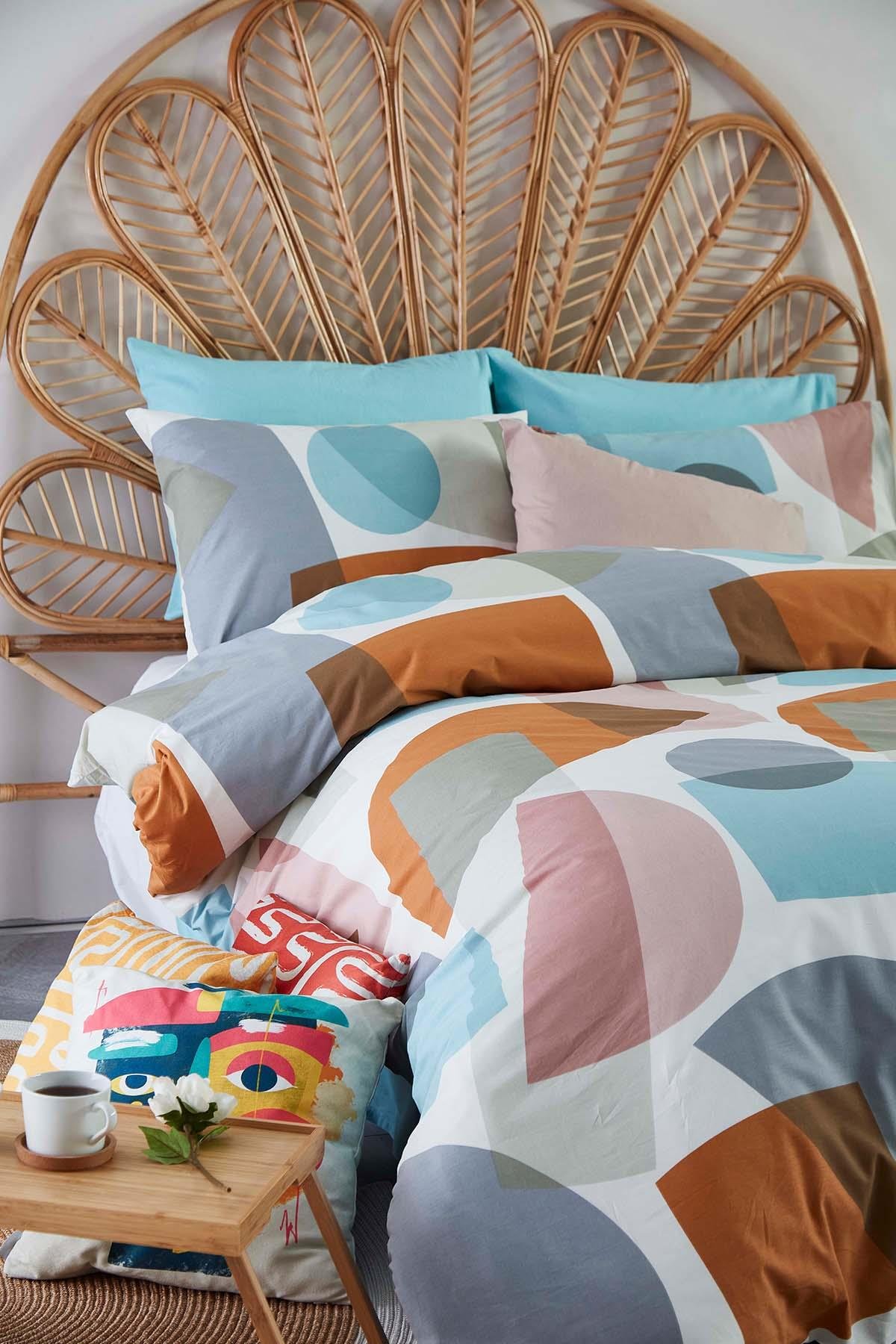 Poplin Çift Kişilik Nevresim Takımı - Picasso