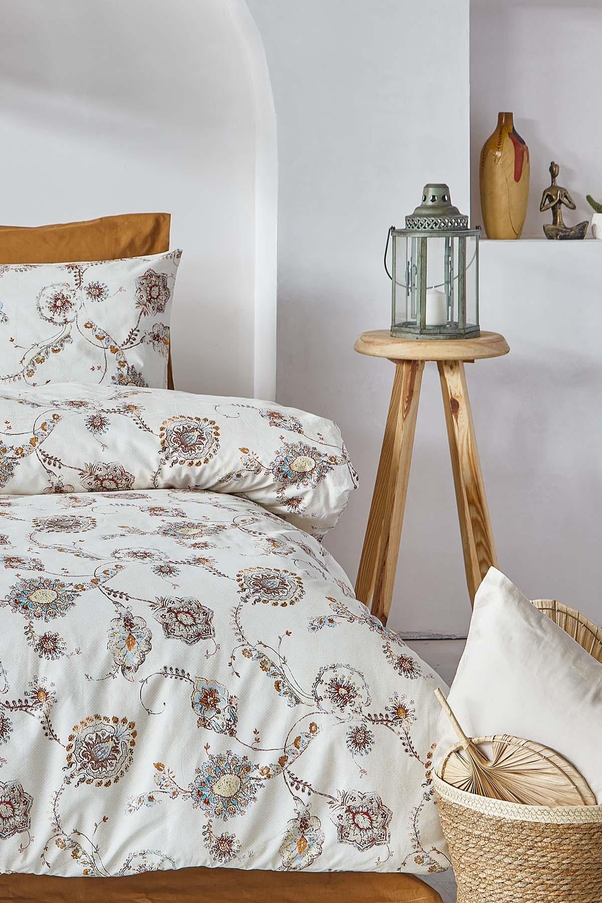 Poplin Tek Kişilik Nevresim Takımı  - Alesta