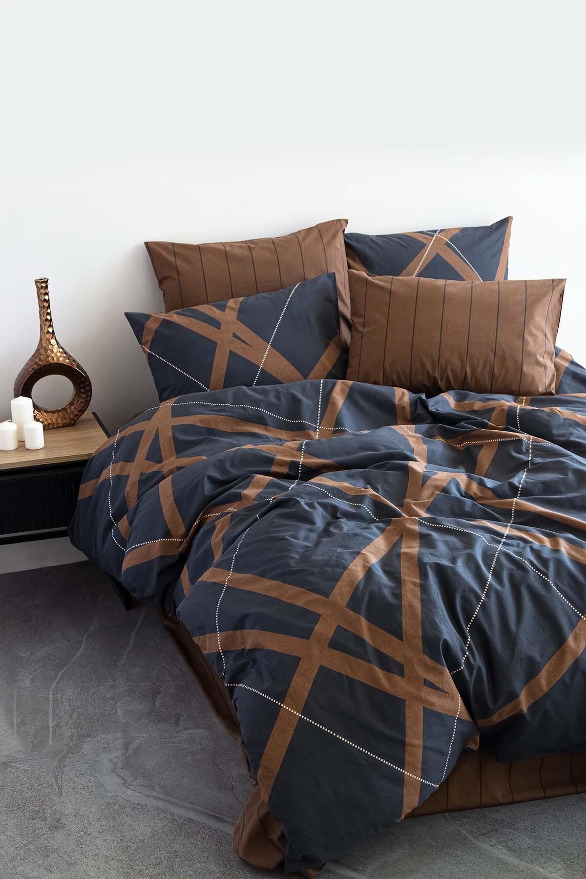 Poplin Tek Kişilik Nevresim Takımı  - İstanbul Modern