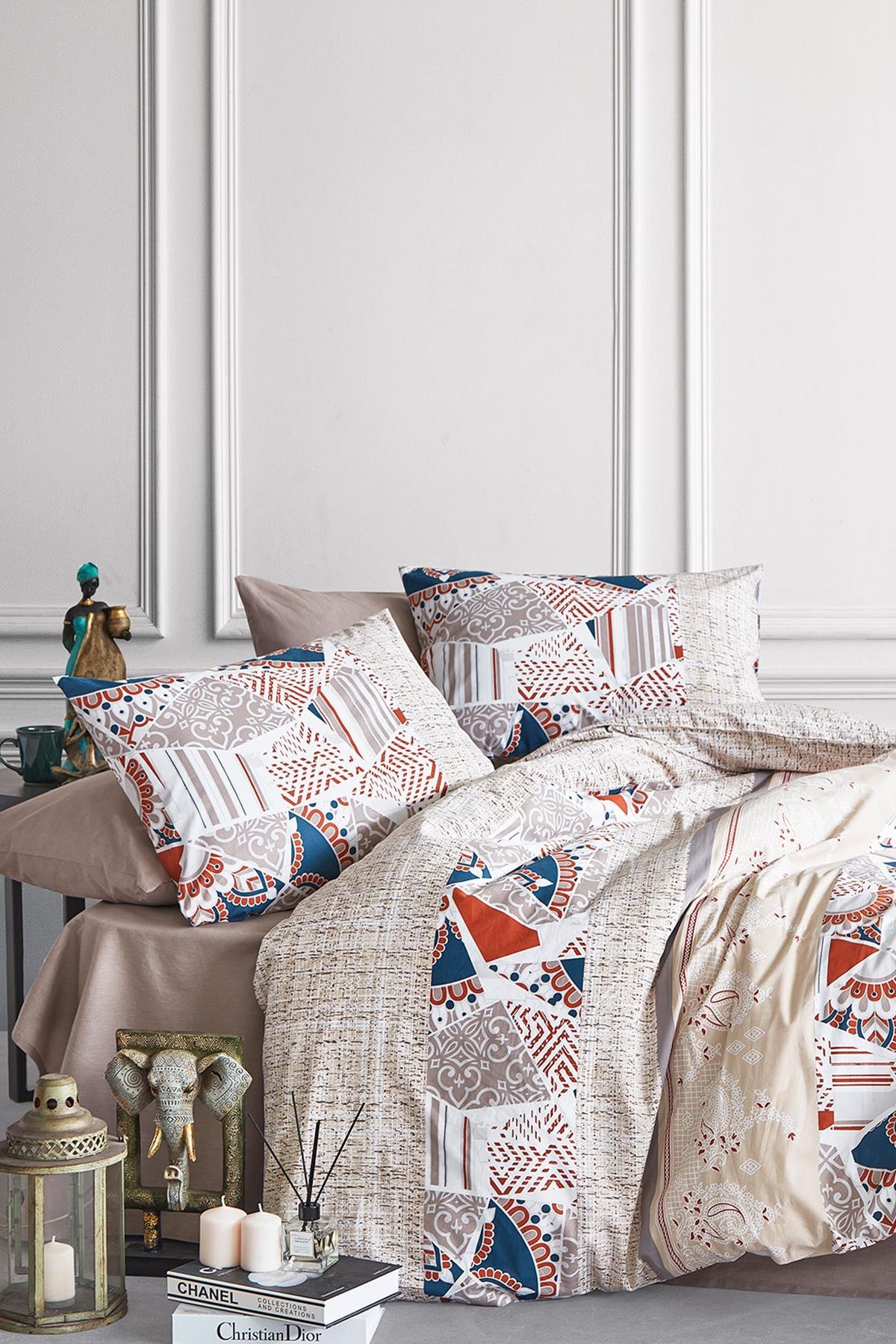 Poplin Tek Kişilik Nevresim Takımı  - Sevilla