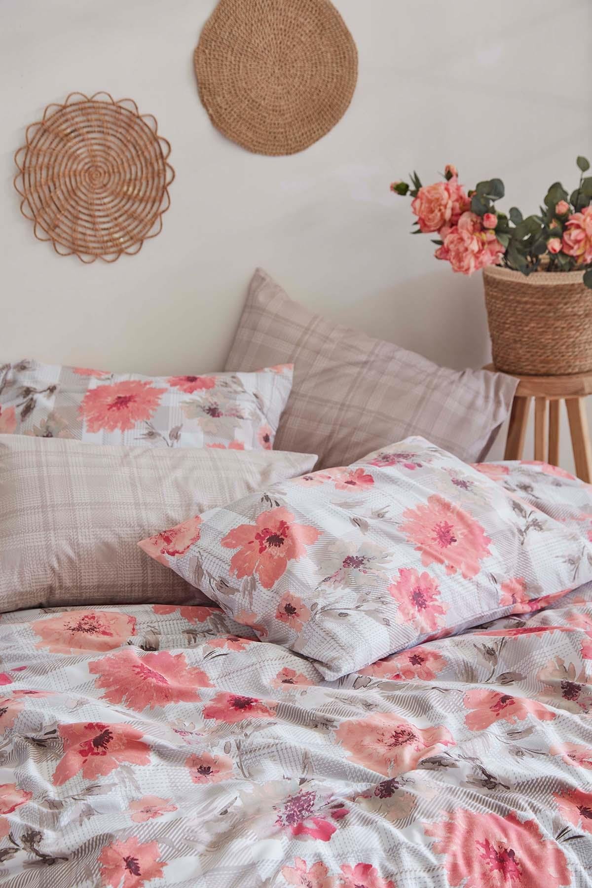 Poplin Tek Kişilik Nevresim Takımı  - Tiffany