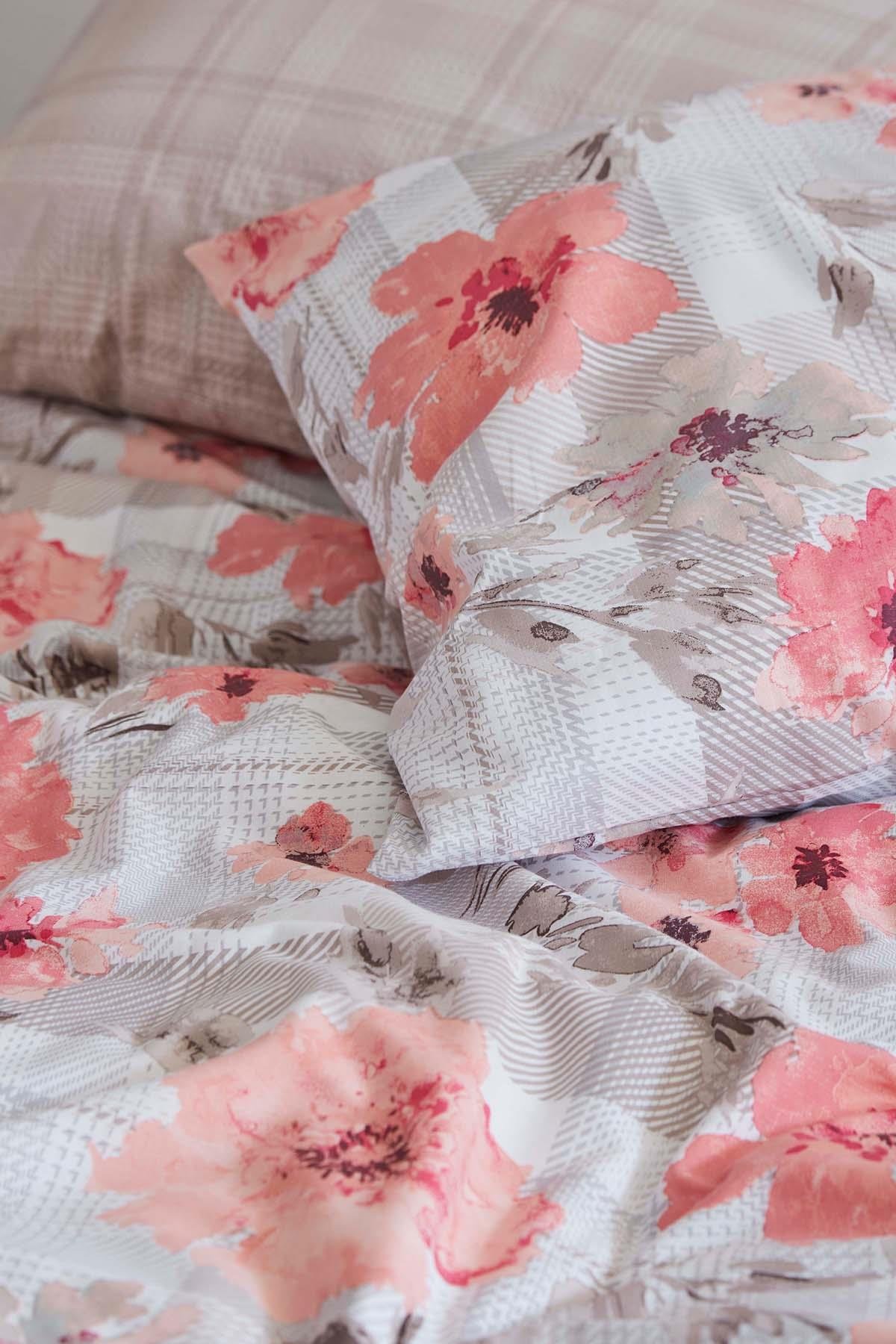 Poplin Tek Kişilik Nevresim Takımı  - Tiffany