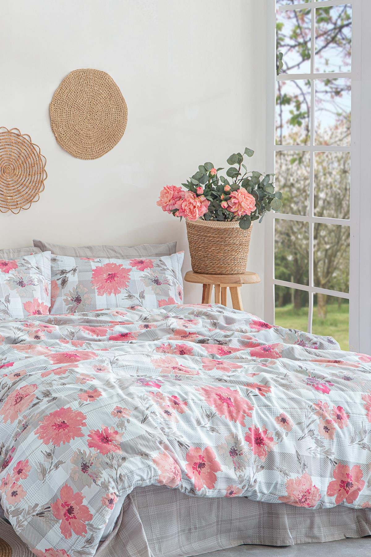 Poplin Tek Kişilik Nevresim Takımı  - Tiffany