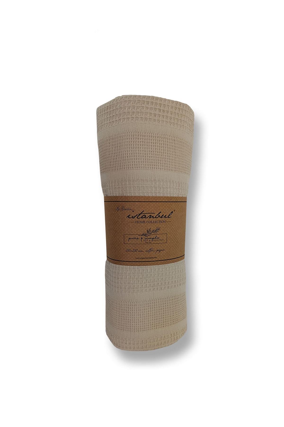 Pure Simple Çift Kişilik Pike - Ekru