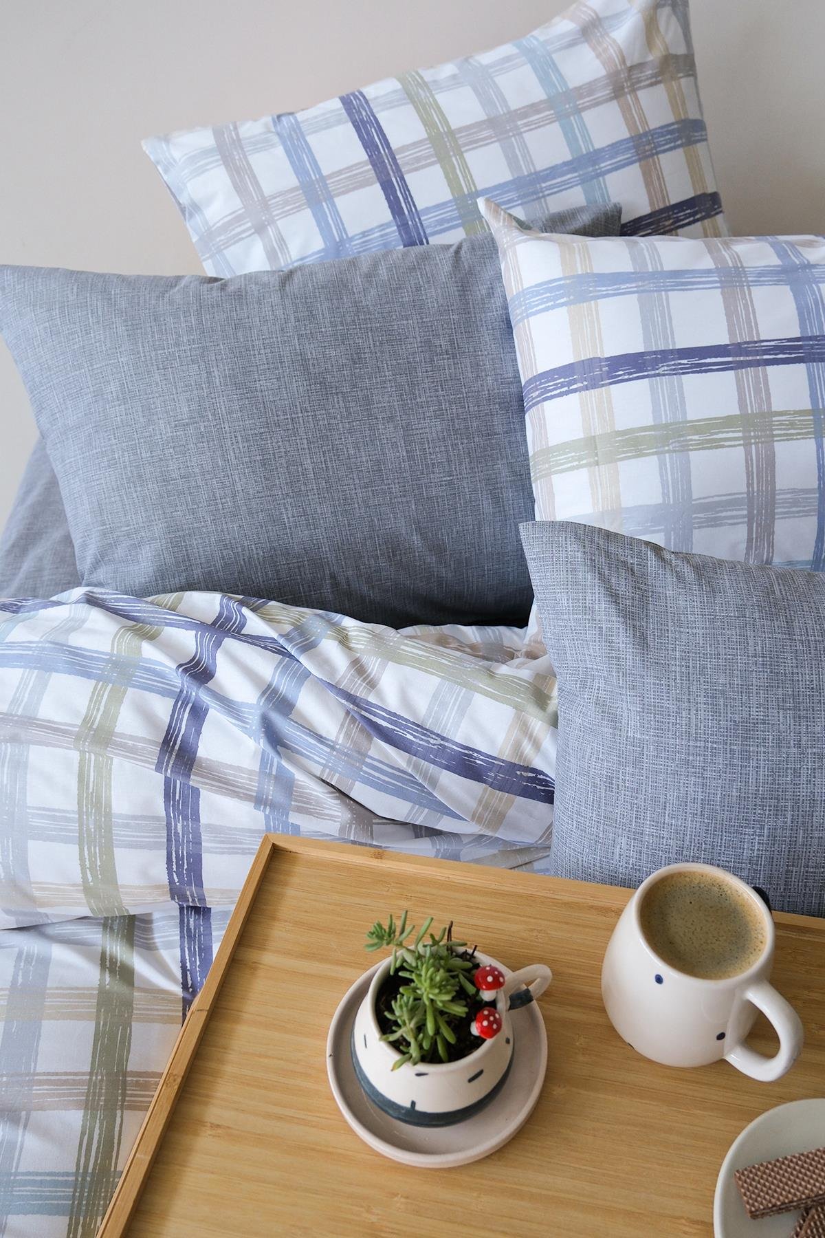 Ranforce Tek Kişilik Nevresim Takımı - Jody İndigo