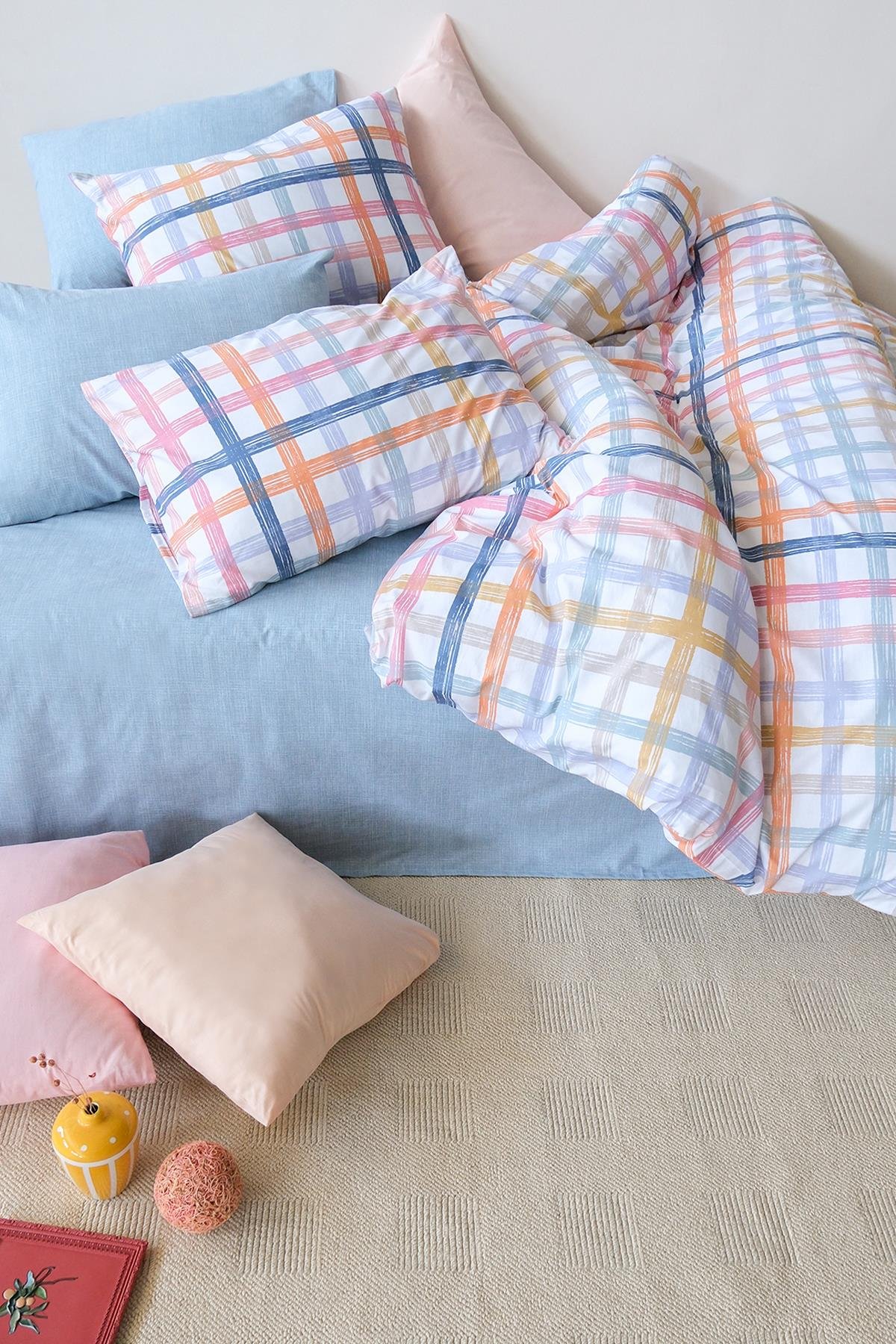 Ranforce Tek Kişilik Nevresim Takımı - Jody Rainbow