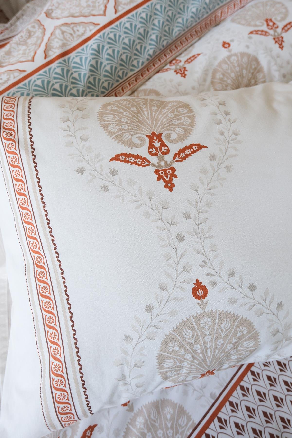 Ranforce Tek Kişilik Nevresim Takımı - Lalezar Kiremit