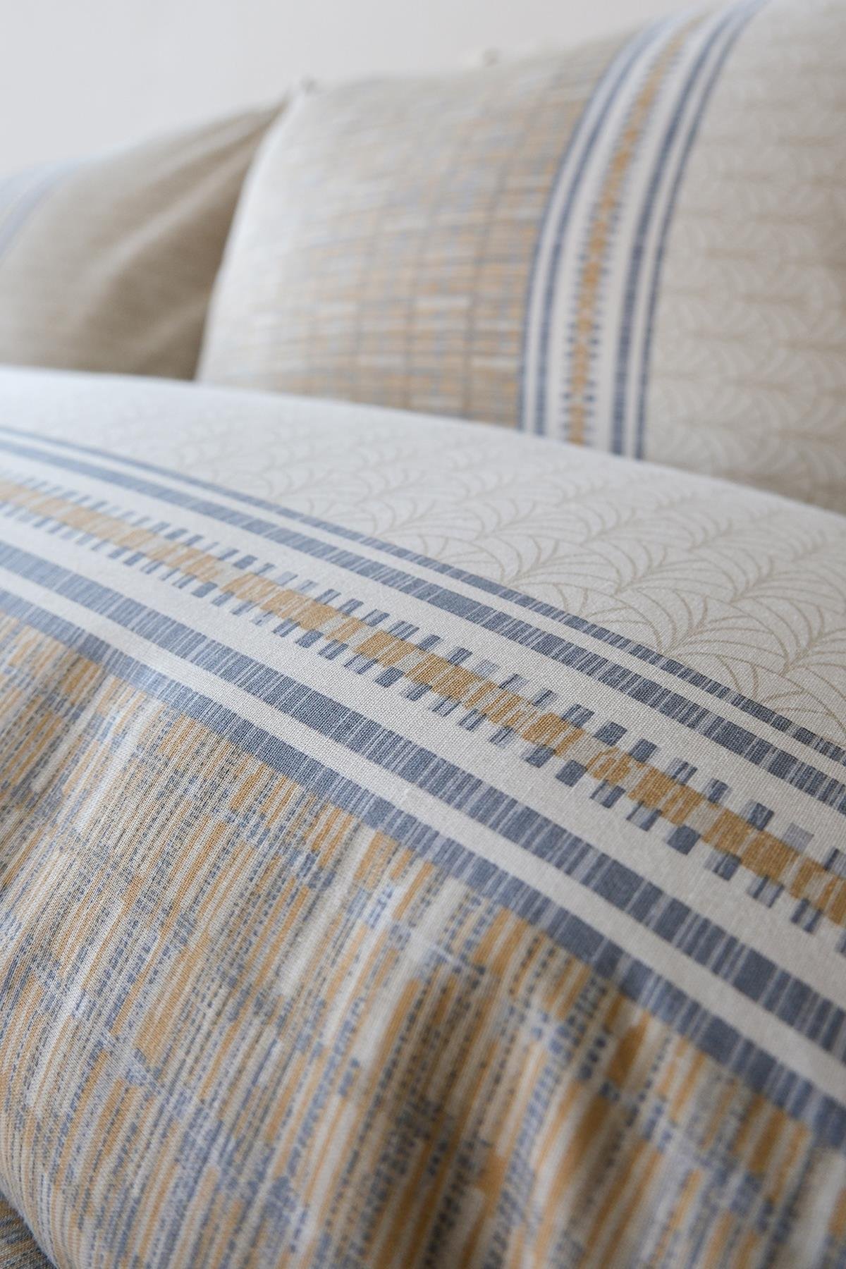 Ranforce Tek Kişilik Nevresim Takımı - Milet Bej