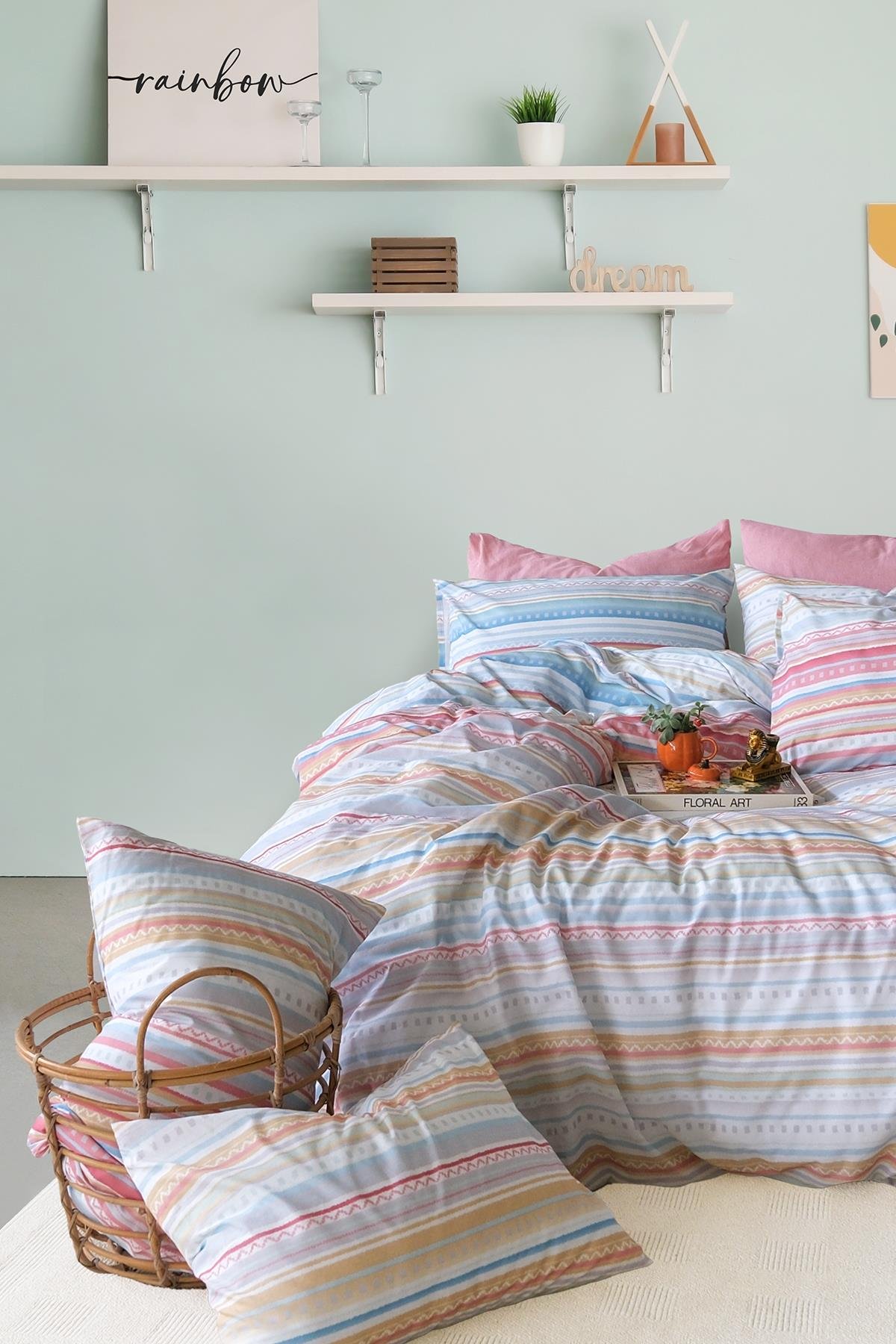 Ranforce Tek Kişilik Nevresim Takımı - Scala Rainbow