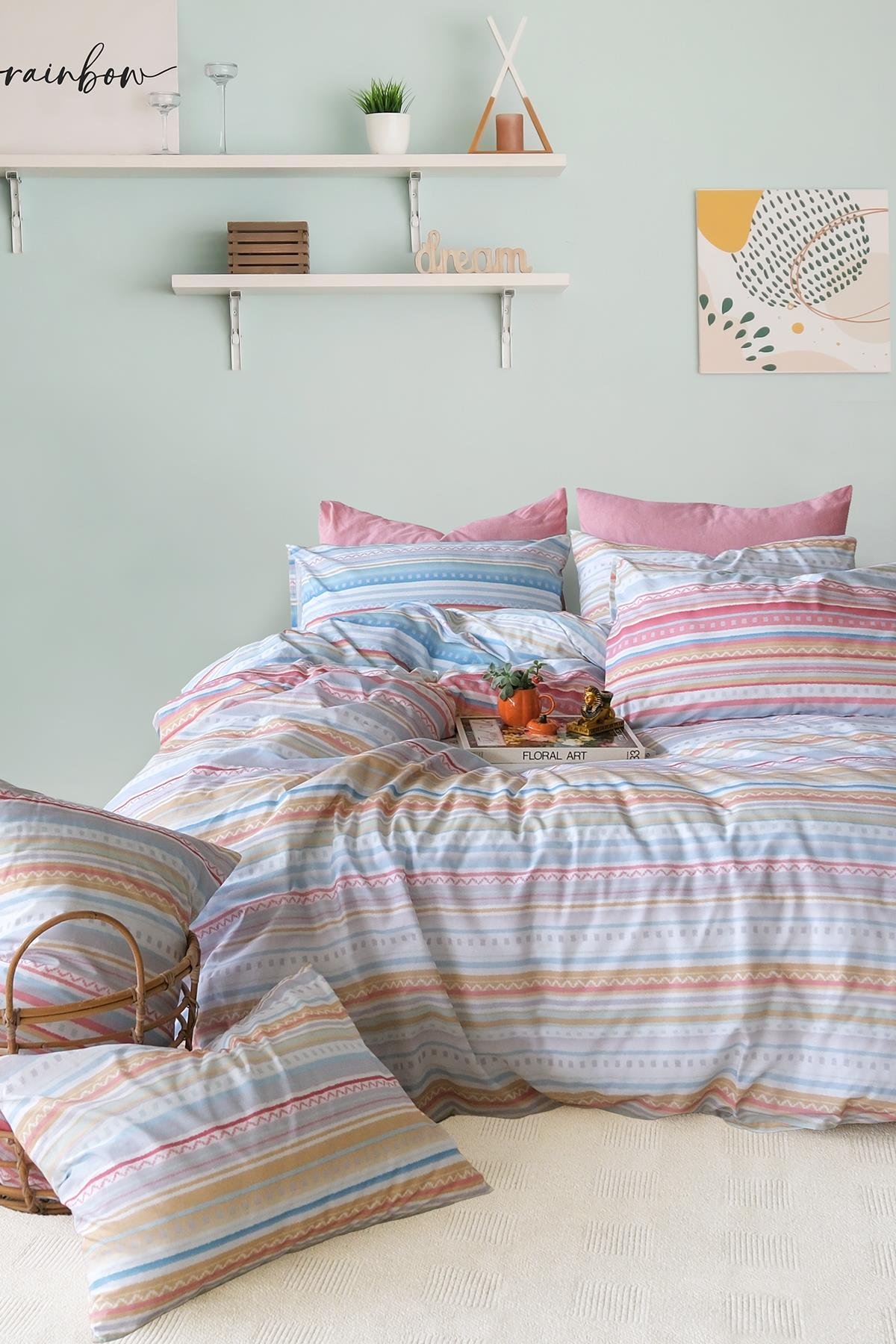 Ranforce Tek Kişilik Nevresim Takımı - Scala Rainbow