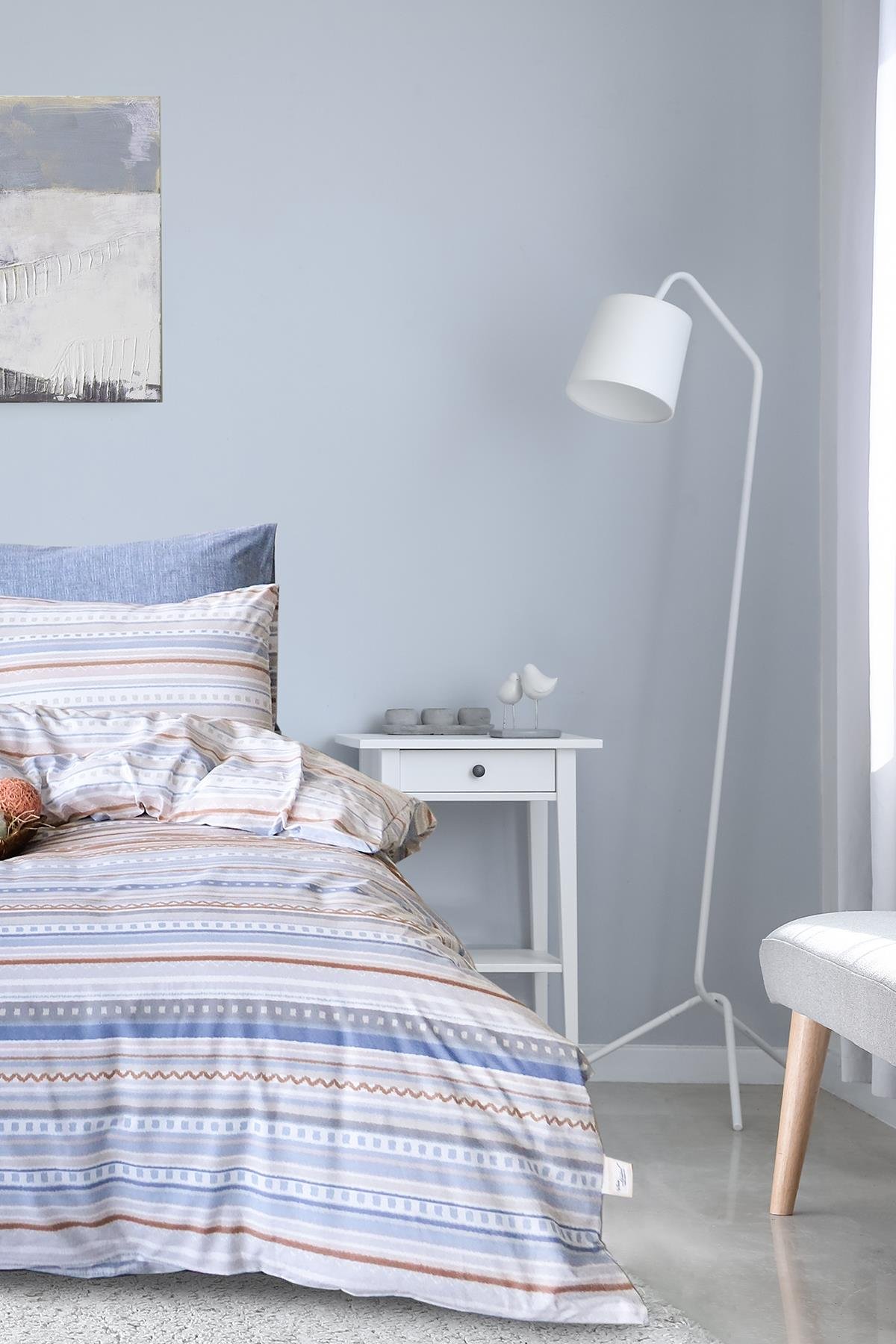 Ranforce Tek Kişilik Nevresim Takımı - Scala Kahve