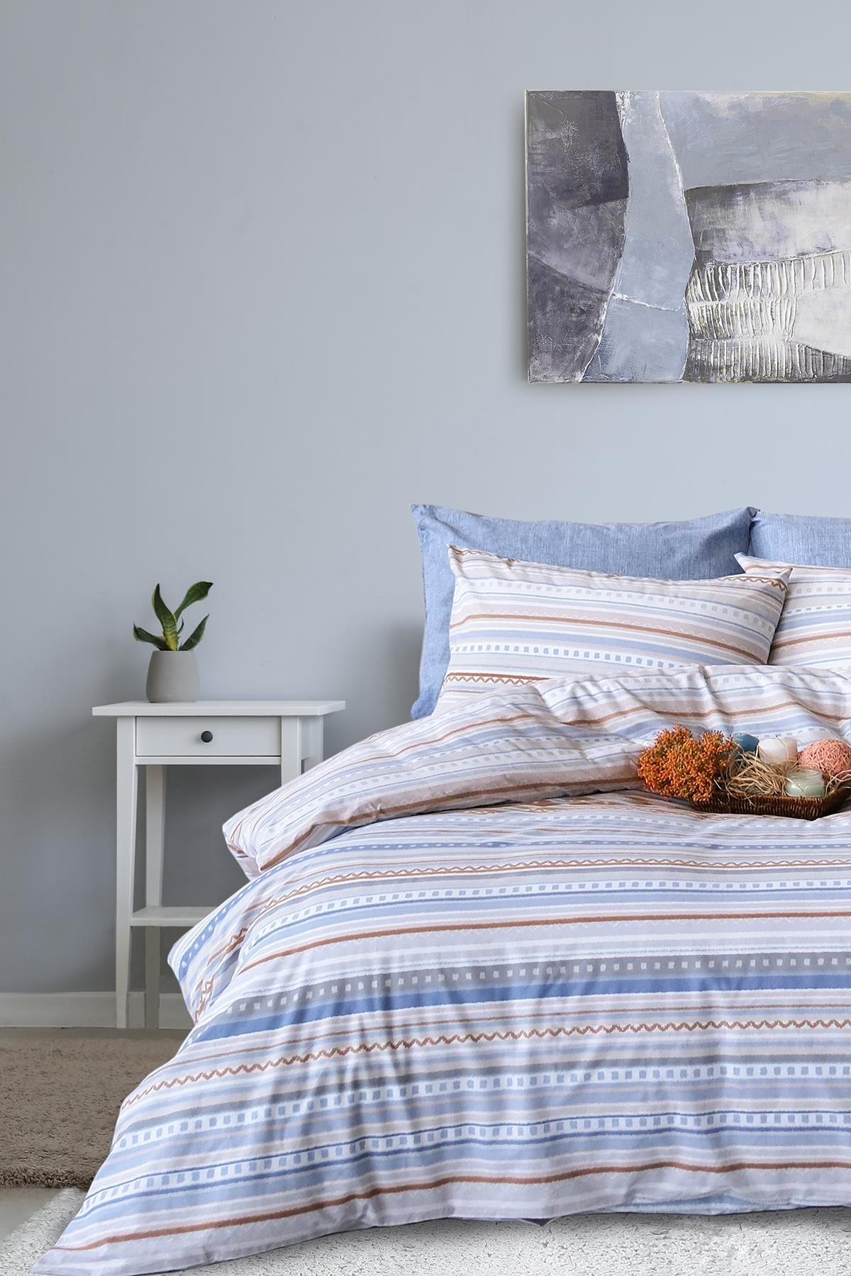 Ranforce Tek Kişilik Nevresim Takımı - Scala Kahve