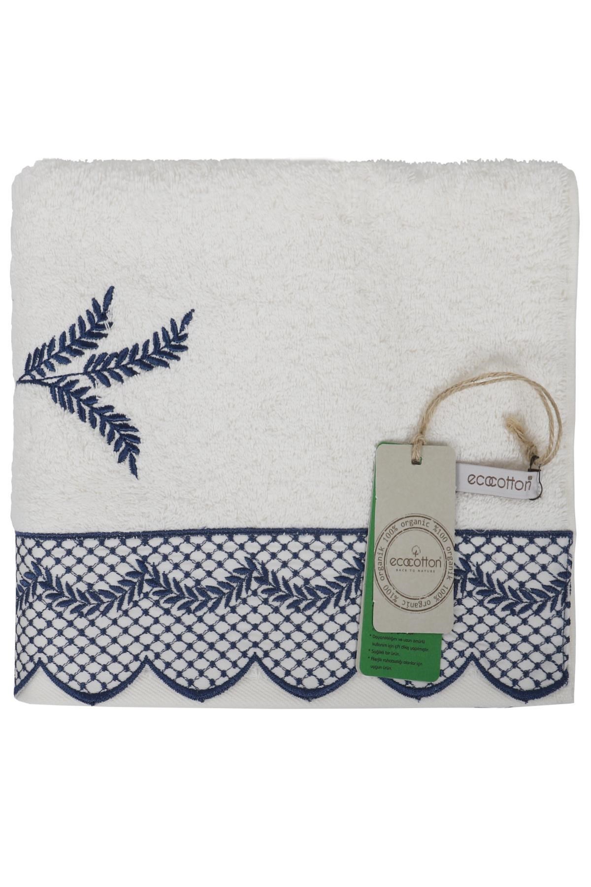 %100 Org Havlu 50X90 Ekin Krem / Kadın