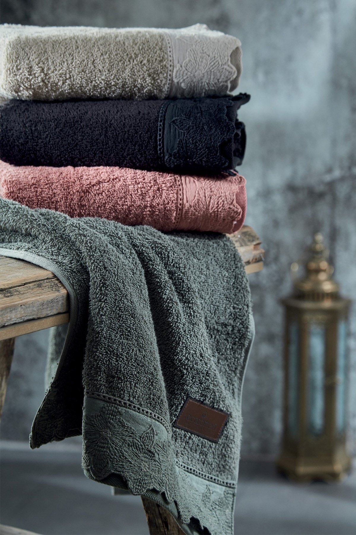 Belinda Havlu 50*90 Yeşil