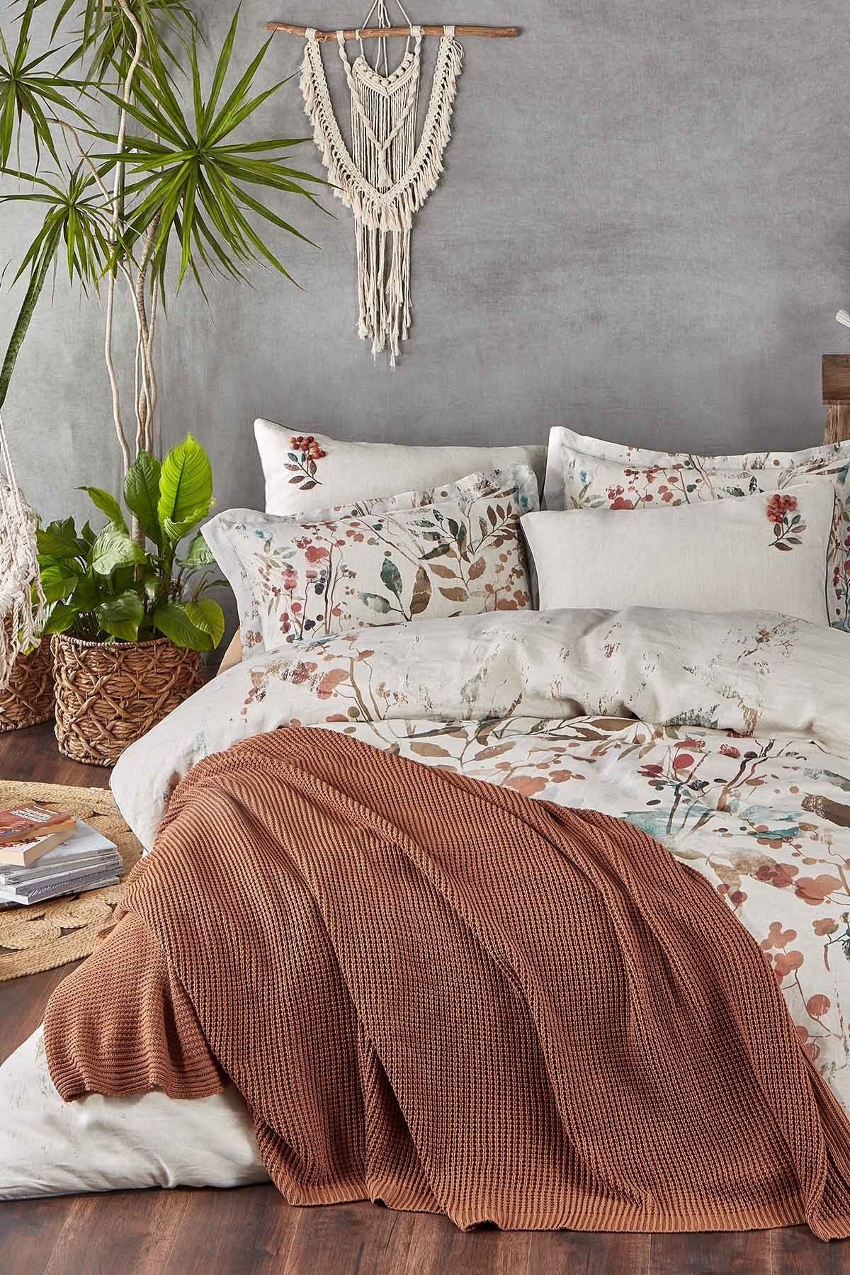 Ecocotton Alina Triko Battaniye Taba Ecosingle 160*220