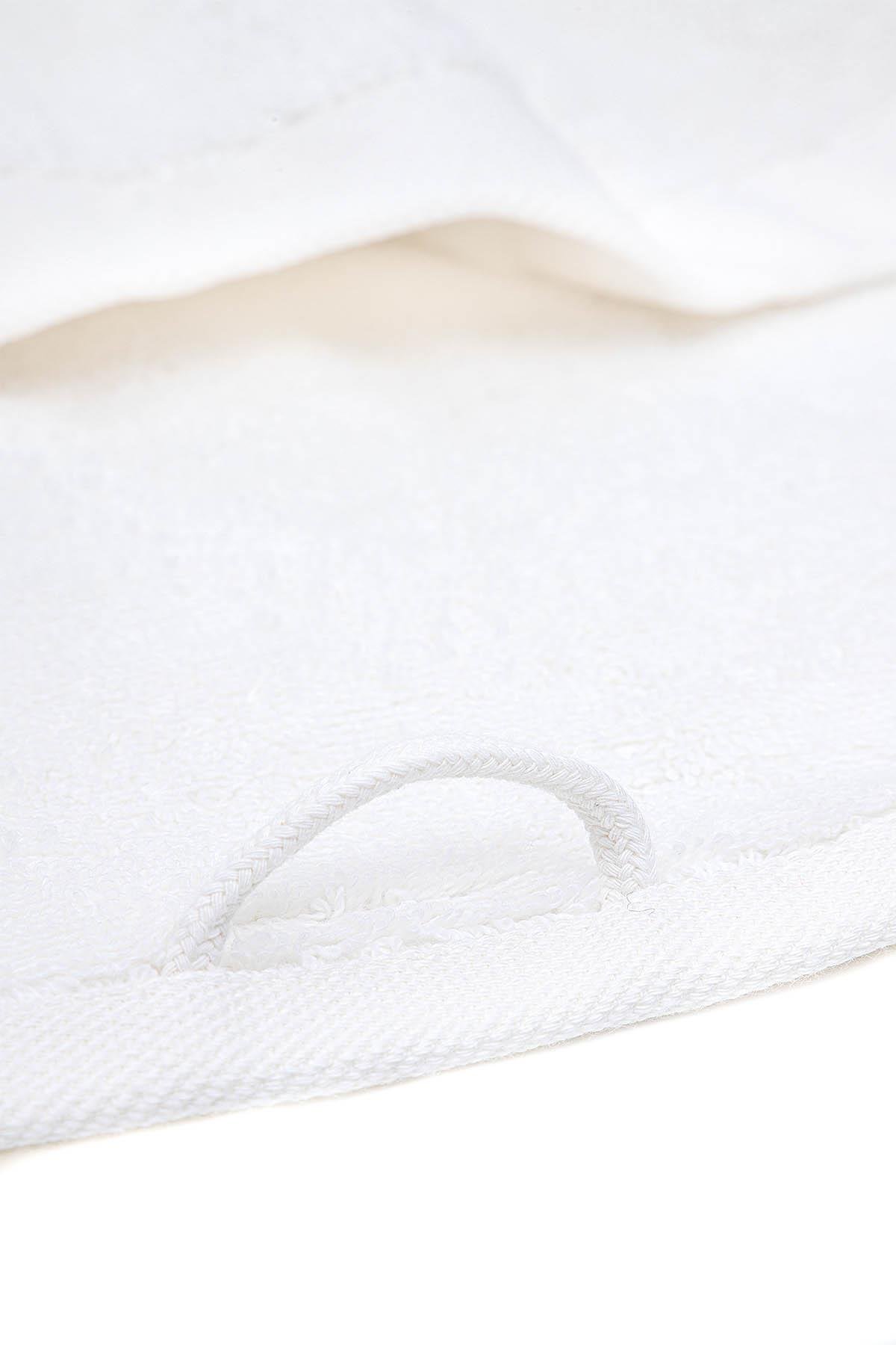 Ecocotton Basic Banyo Havlusu %100 Organik Pamuk Krem 80x150 Cm