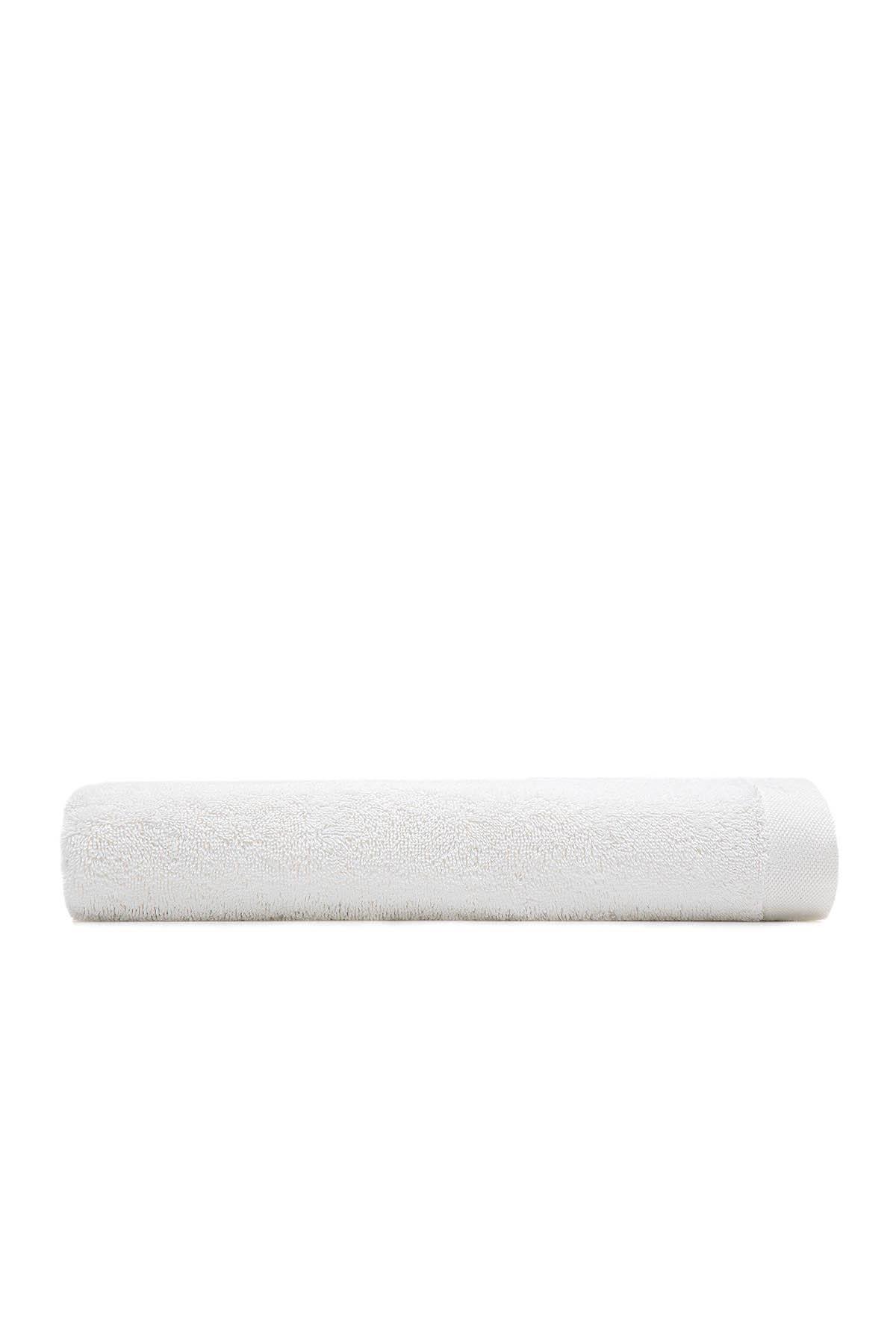 Ecocotton Basic Banyo Havlusu %100 Organik Pamuk Krem 80x150 Cm