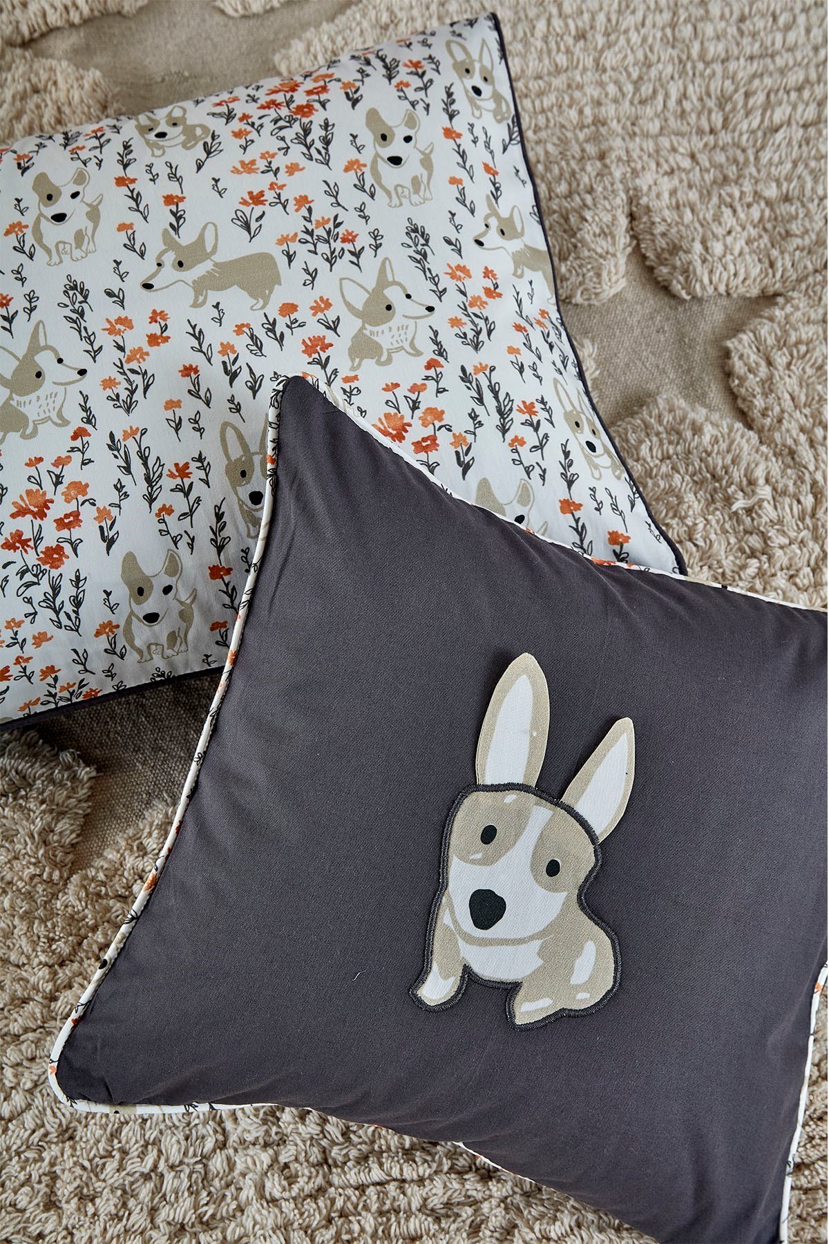 Ecocotton Dogi Bebek Nevresim Seti Baskılı 100*150