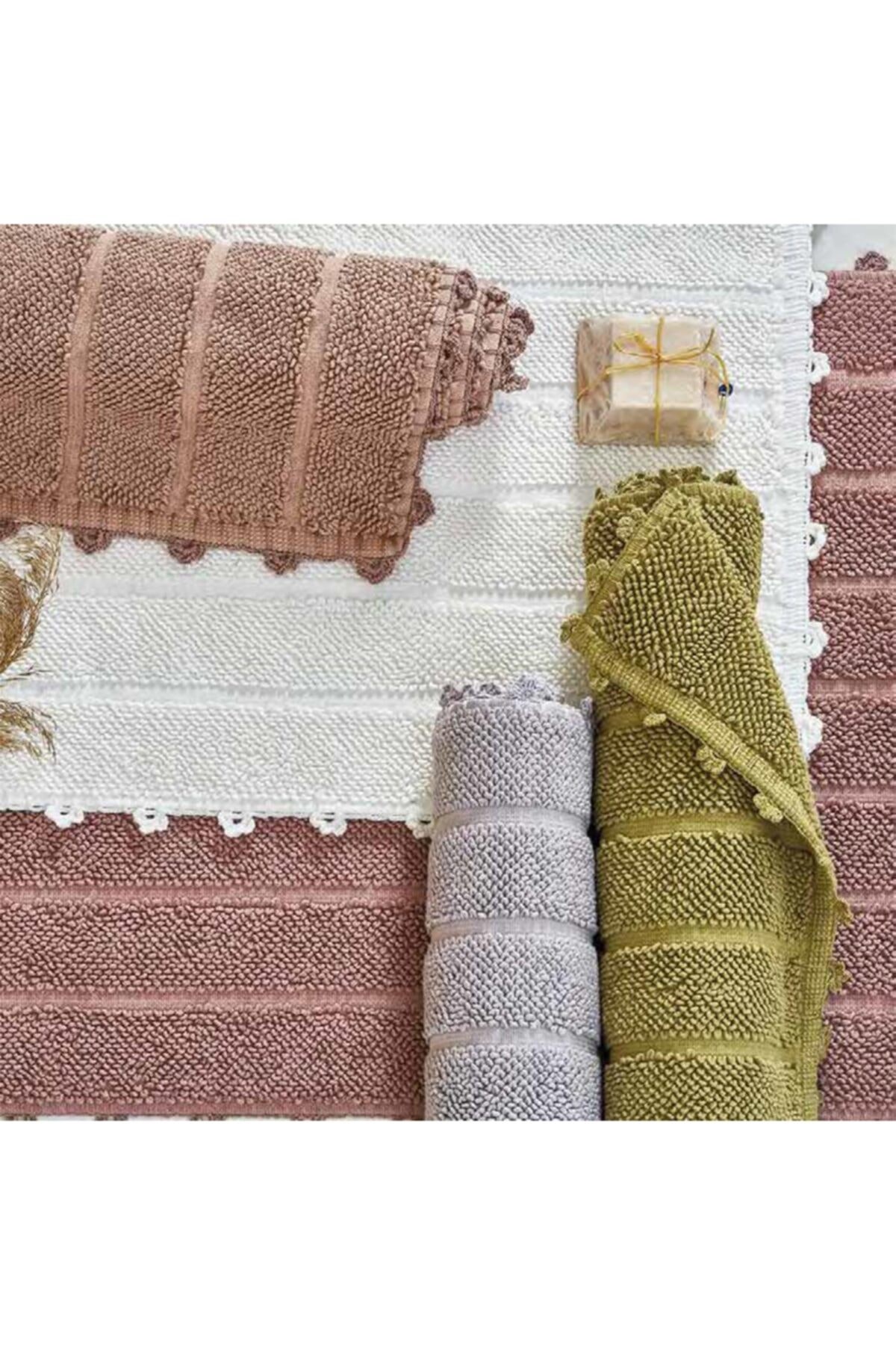 Ecocotton Kamila Paspas Gri 50*80