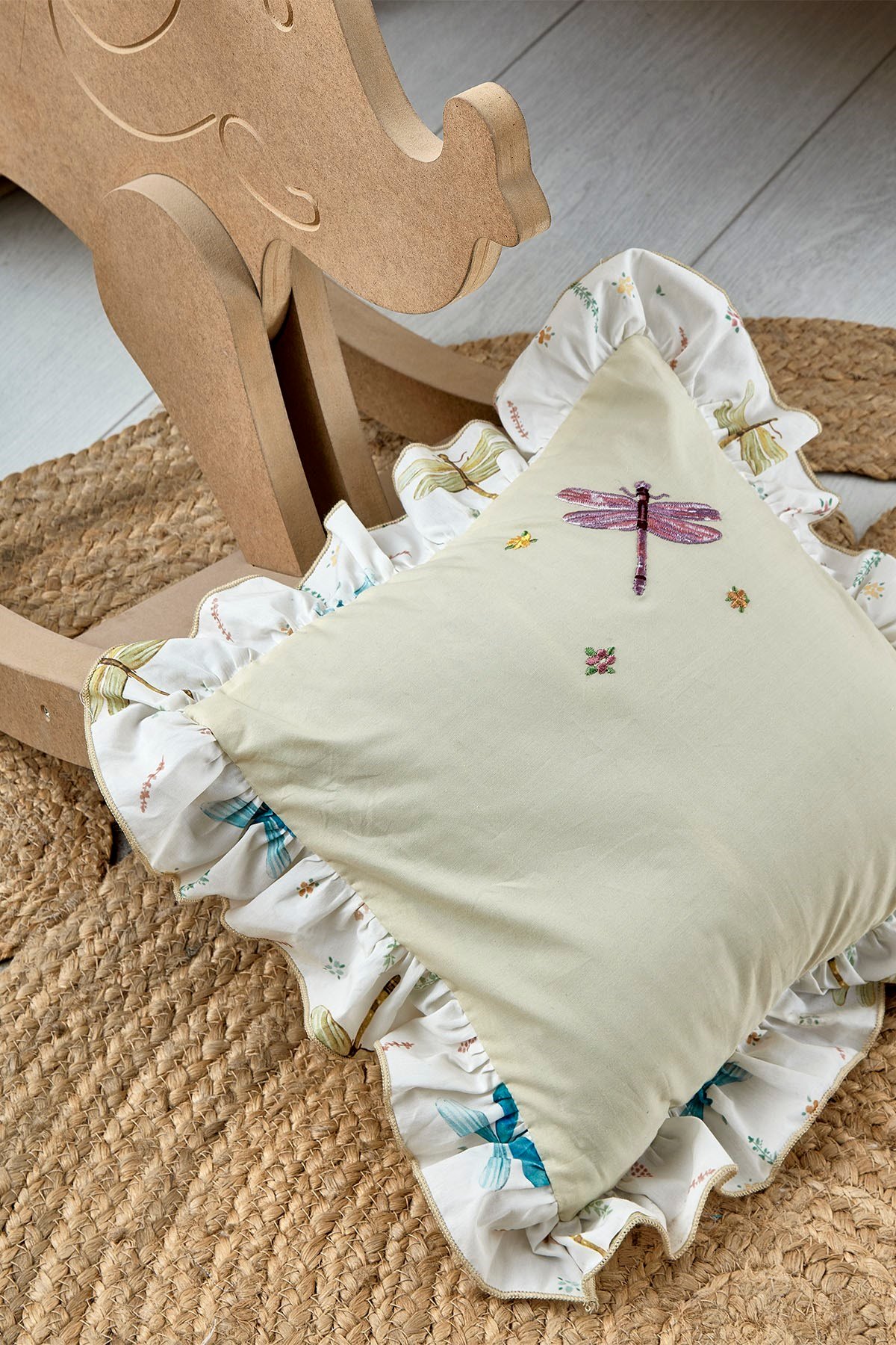 Ecocotton Nina Bebek Nevresim Seti Baskılı 100*150