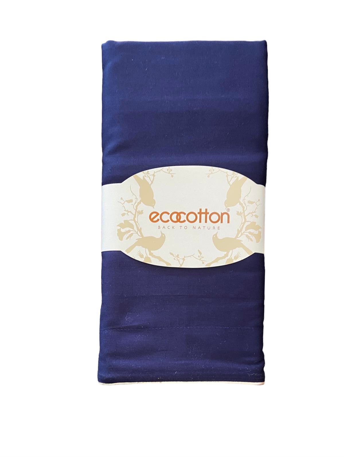 Ecocotton Yastık Kılıfı Lacivert 50*70 cm