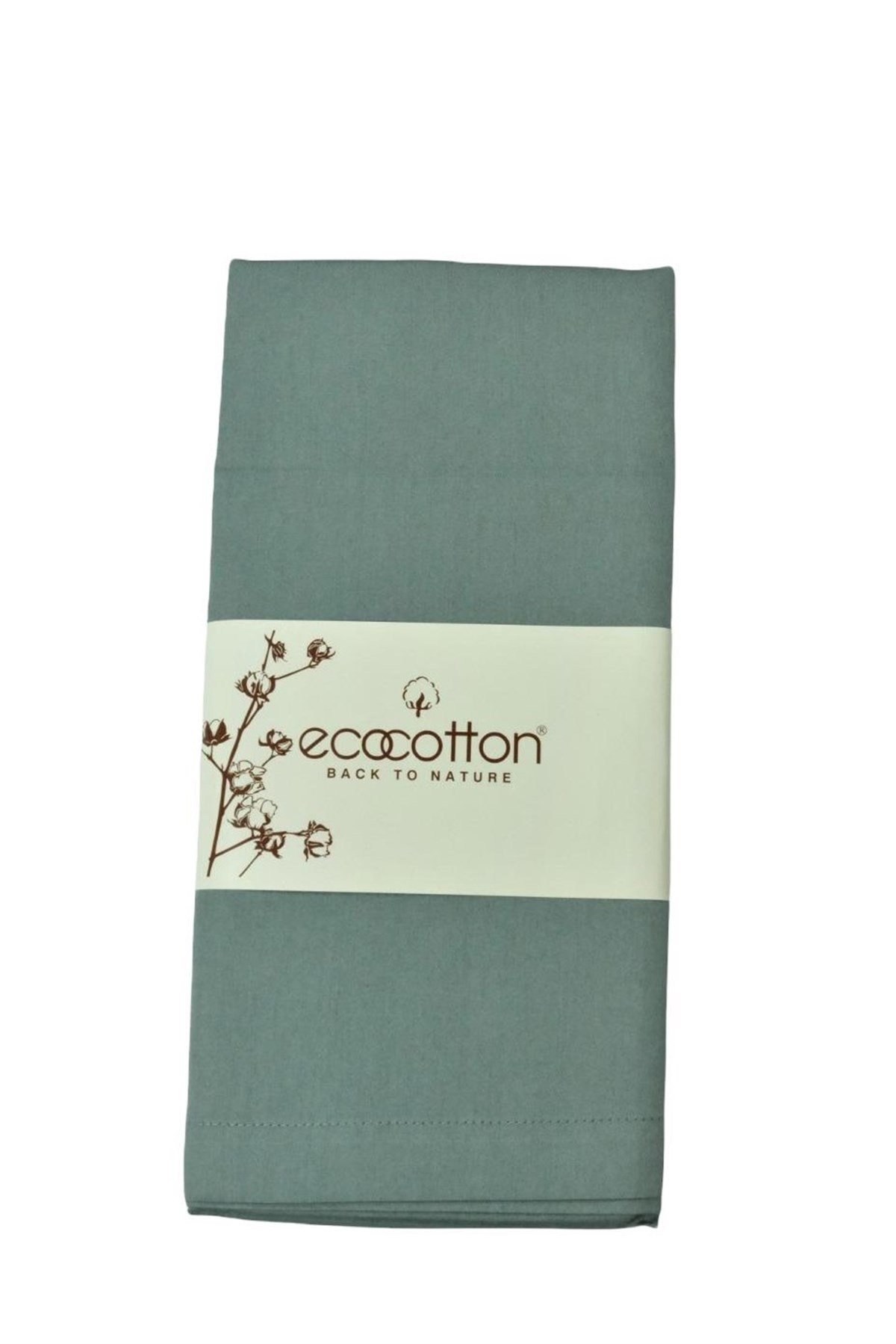 Ecocotton Yastık Kılıfı Yeşil 50*70 cm