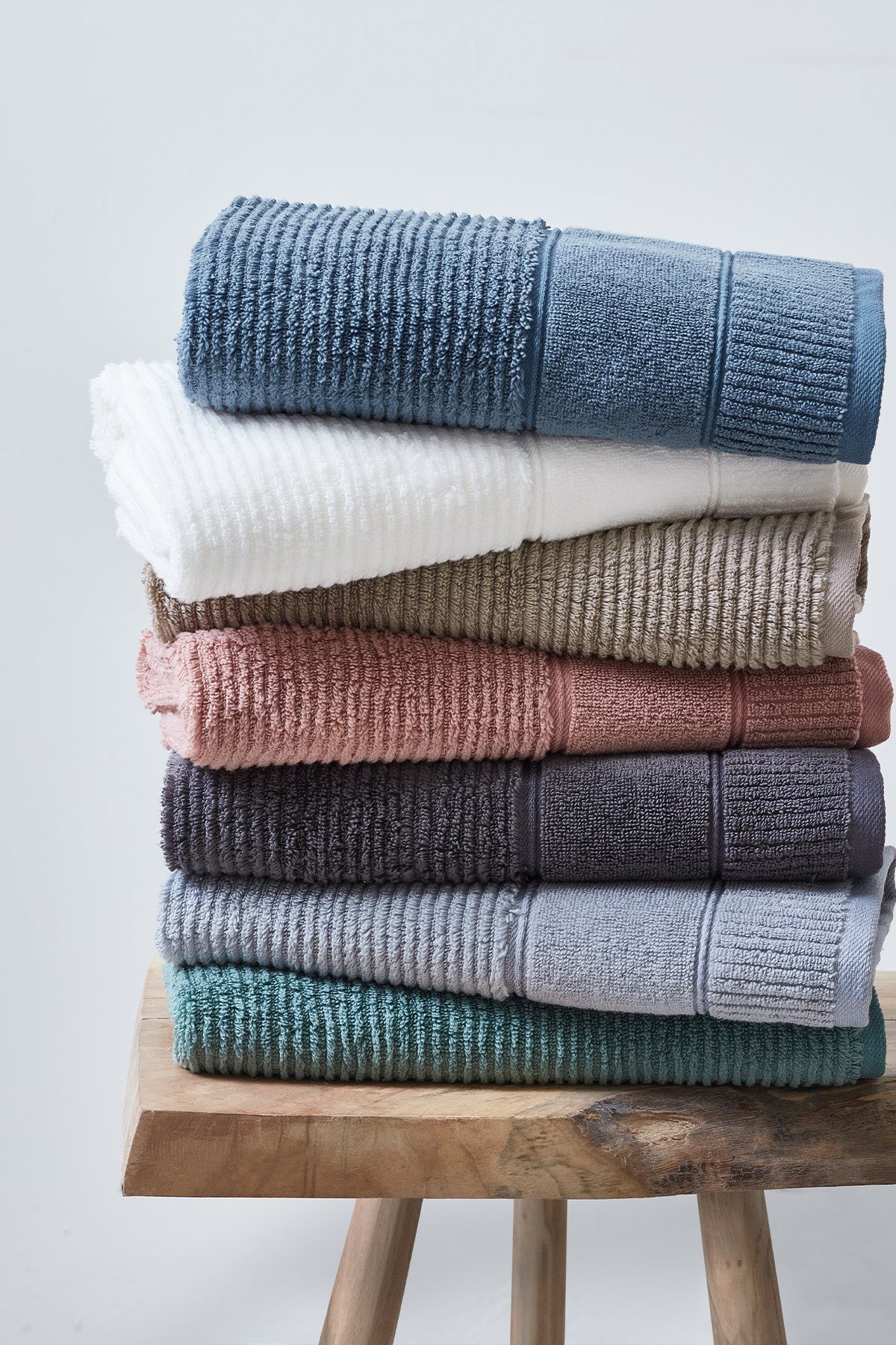 Green Black Eliza Airtwist Havlu Antrasit 50*90