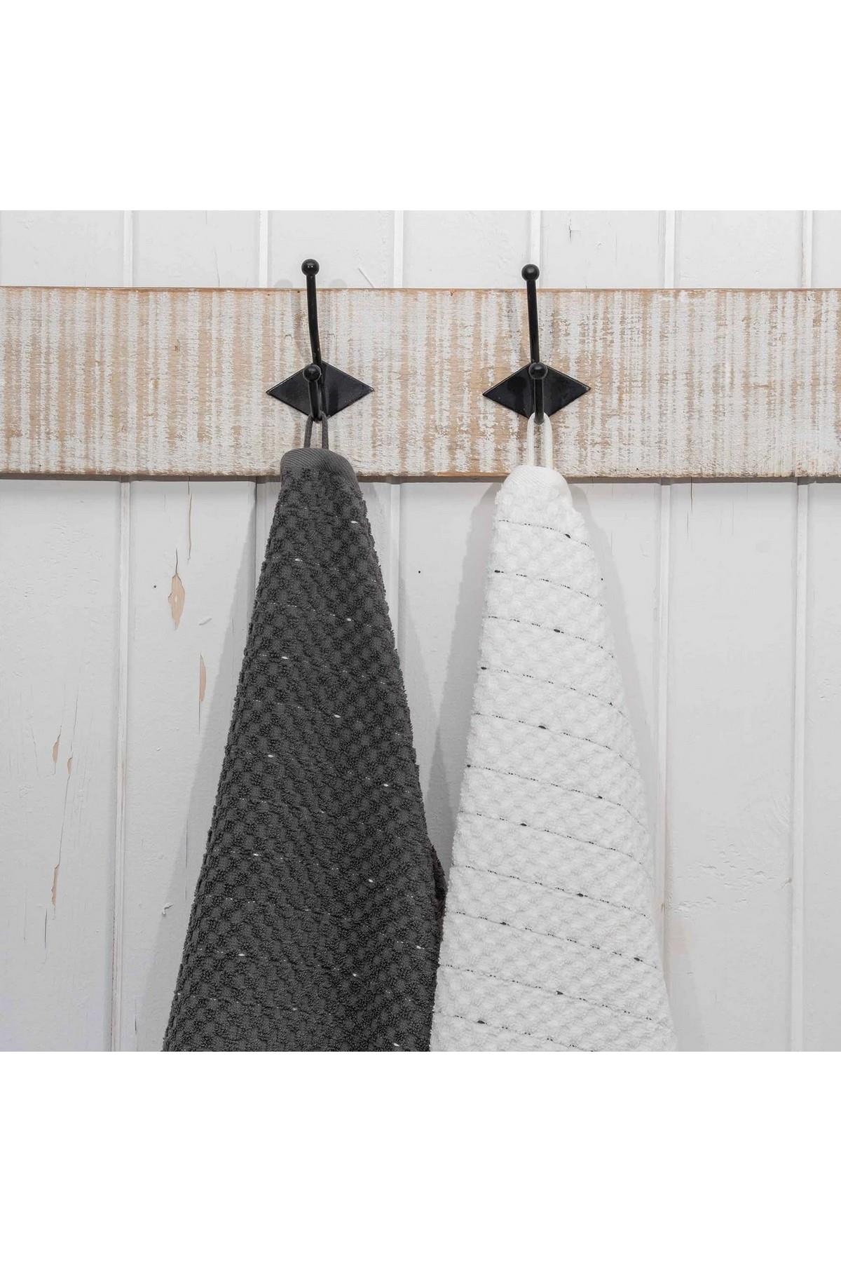 Green Black Parla 2'li Mutfak Havlusu Krem-Antrasit