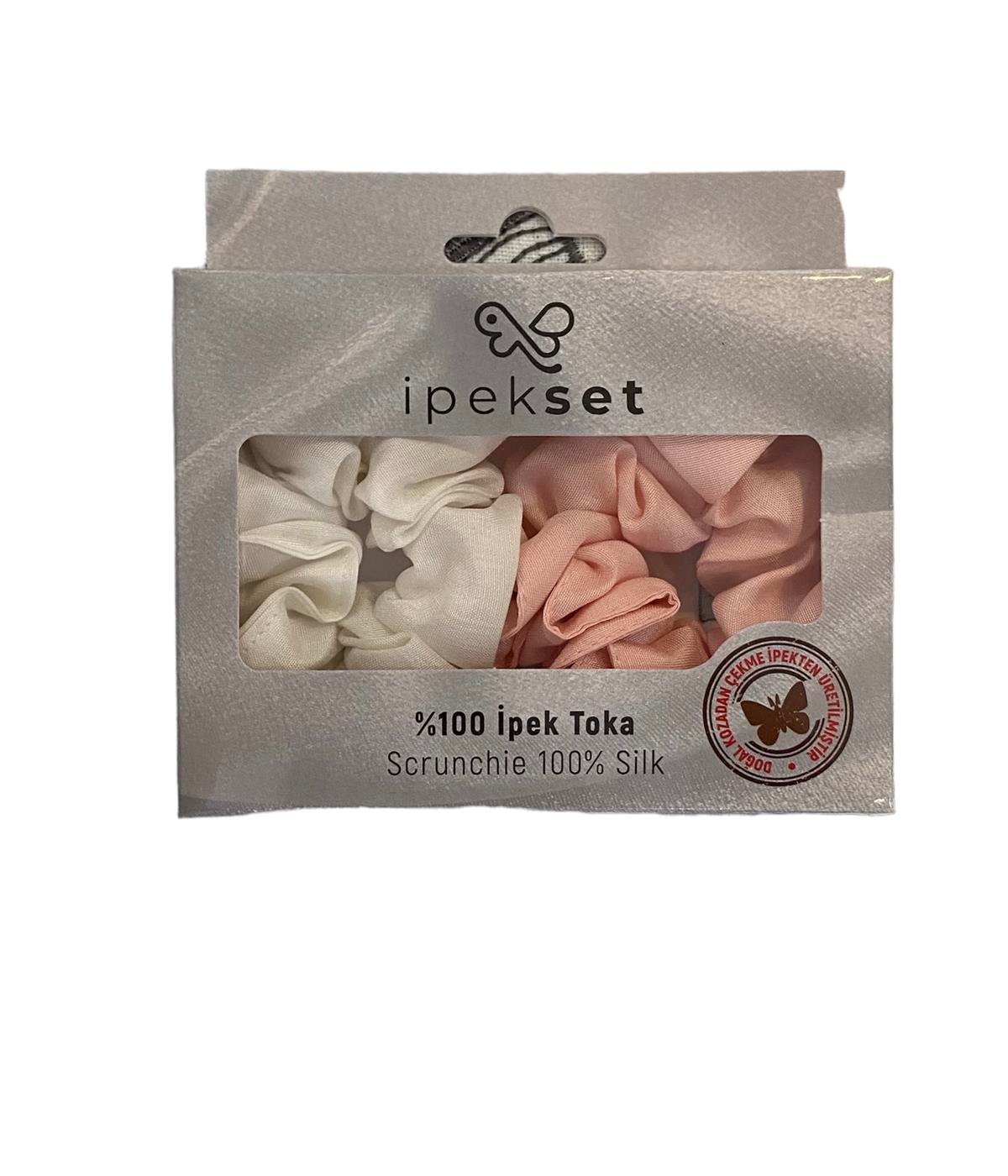 İpekset İpek Toka 2'li Set Ekru Pudra