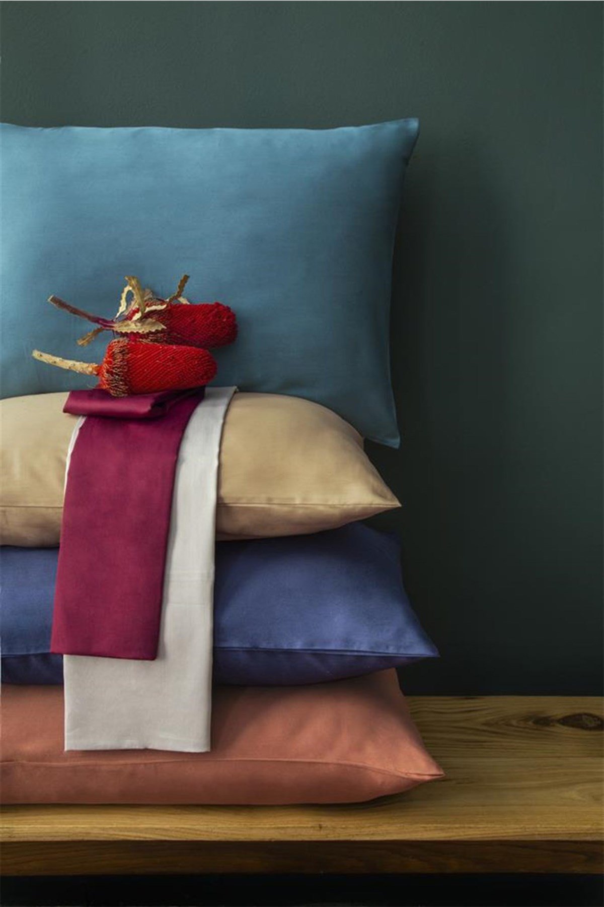 İssimo Ranforce Simply Fitted Çarşaf 200*200 Cm Kiremit