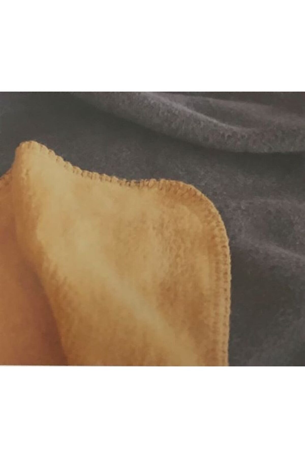 İssimo Simply Battaniye Antrasit-Sarı 200*220