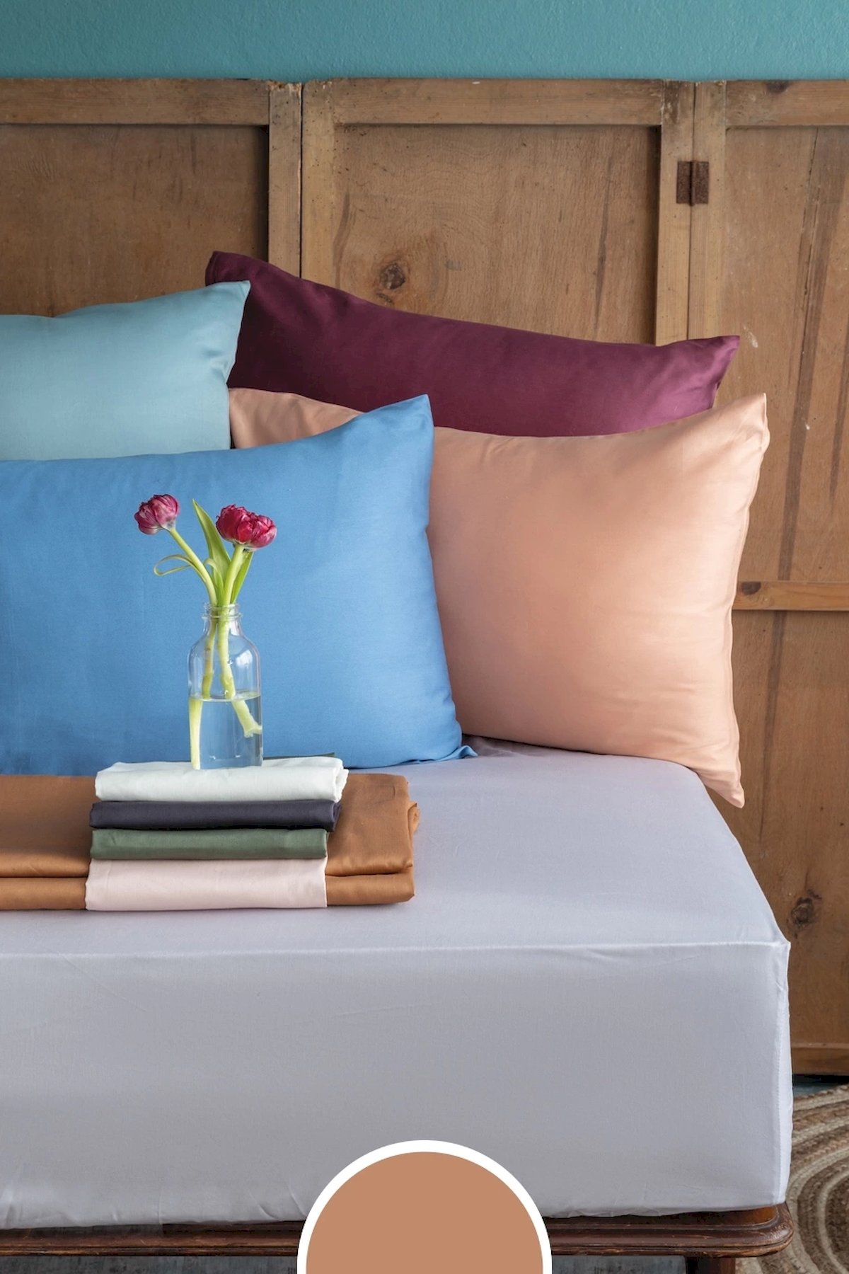 İssimo Simply Blüsh Pamuk Saten Fitted Set 160*200/50*70(2)