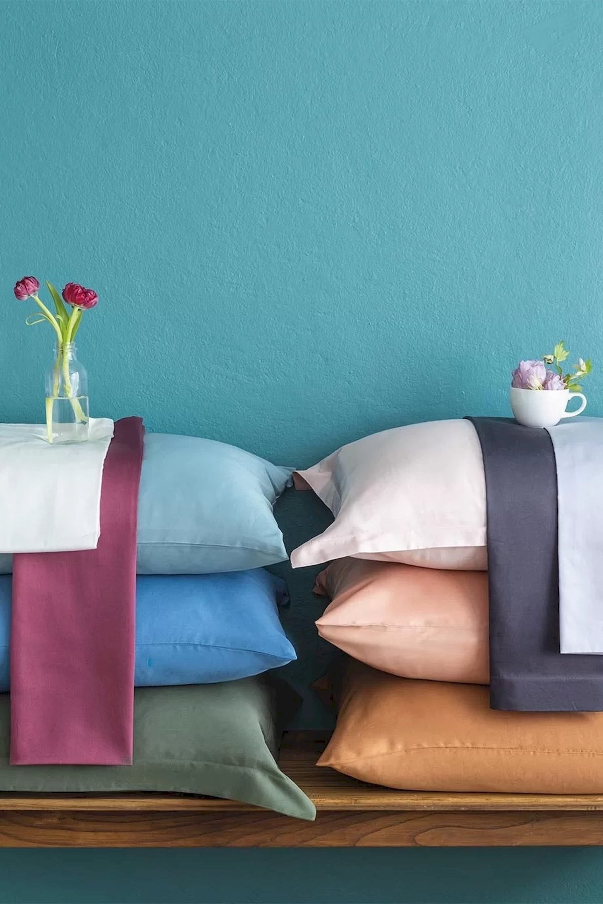 İssimo Simply Cherry Rot Pamuk Saten Fitted Set 200*200/50*70(2)