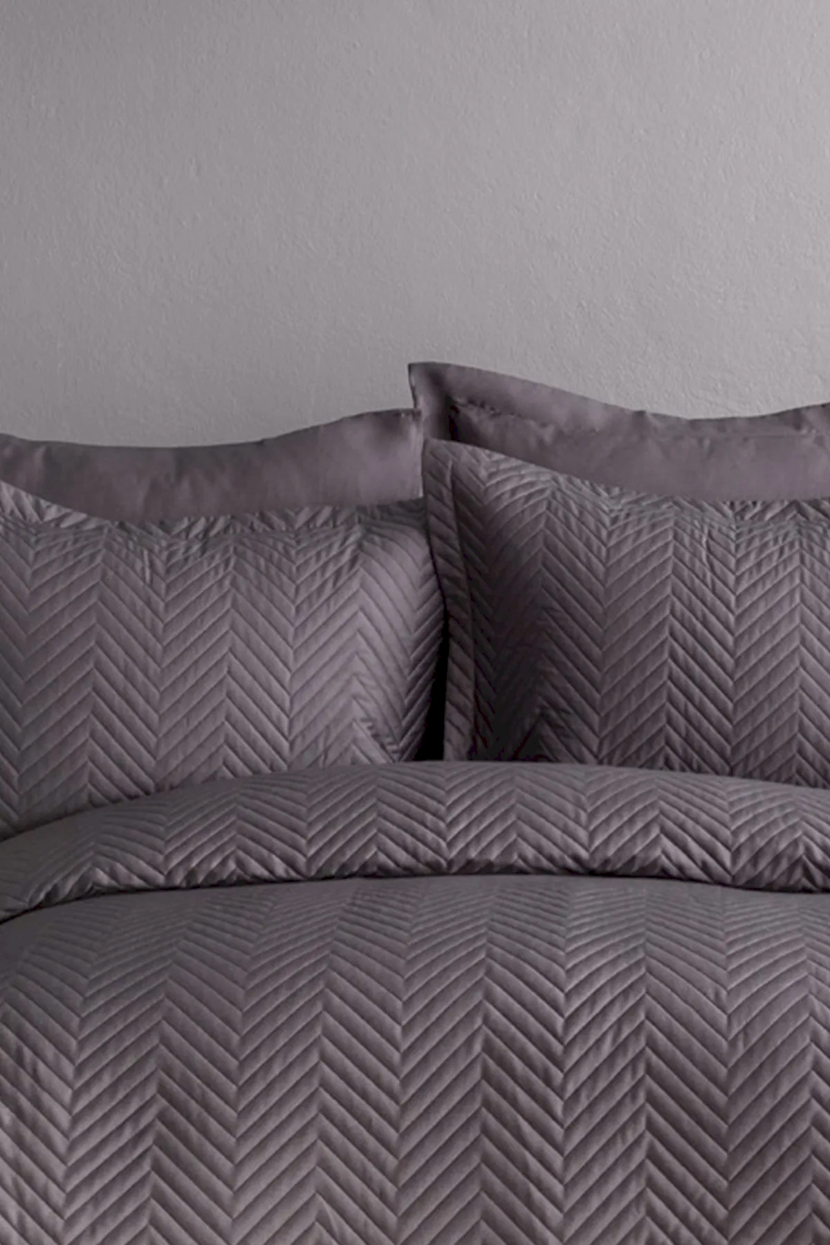 İssimo Simply Duman Gri Yatak Örtüsü Set Tek Kişilik