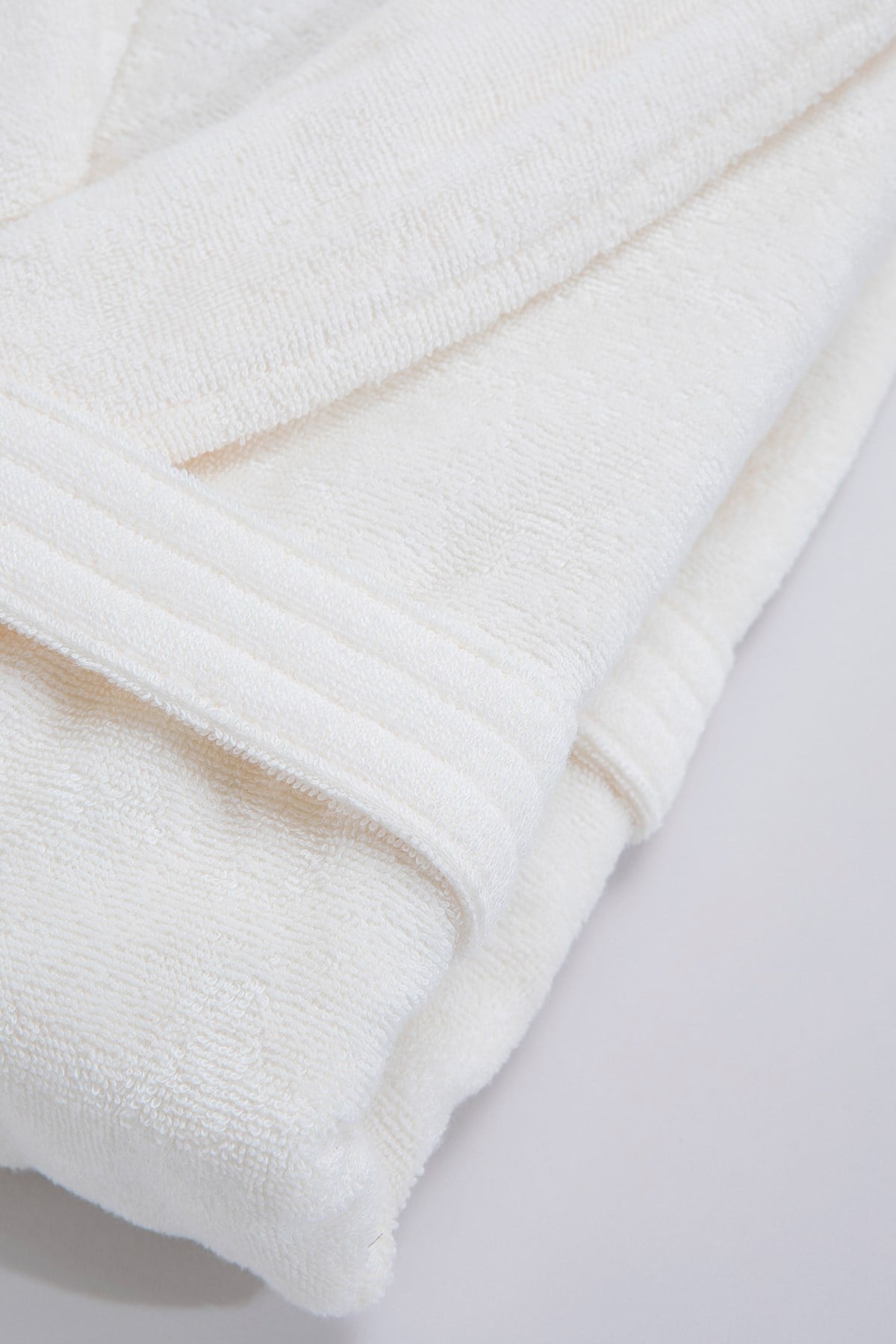 Jua Pera Bambu Kadın Solid Bornoz Ekru